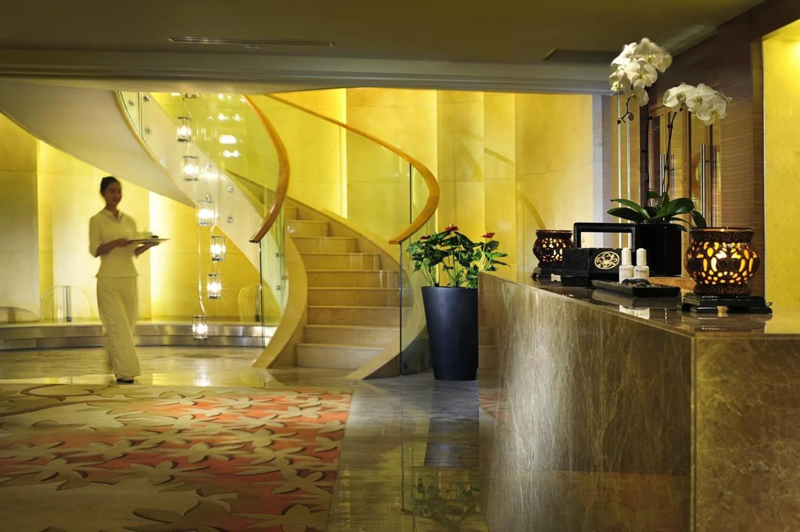 Spa and wellness centre/facilities in Kempinski Hotel Yinchuan