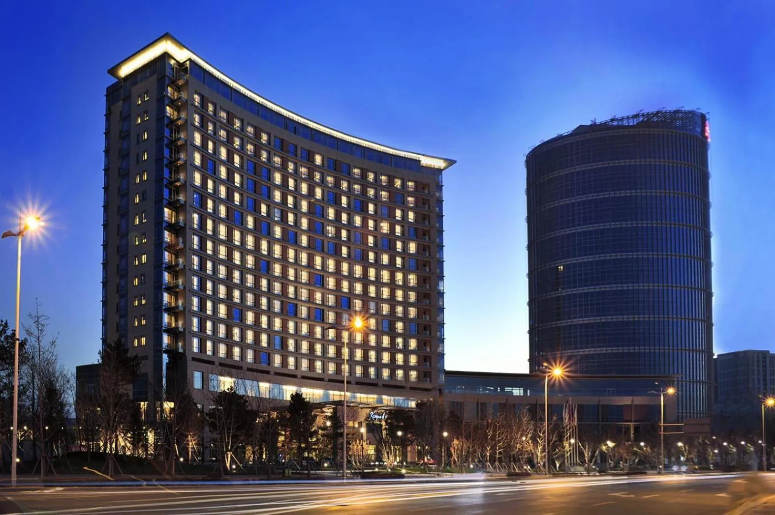 Property building in Kempinski Hotel Yinchuan