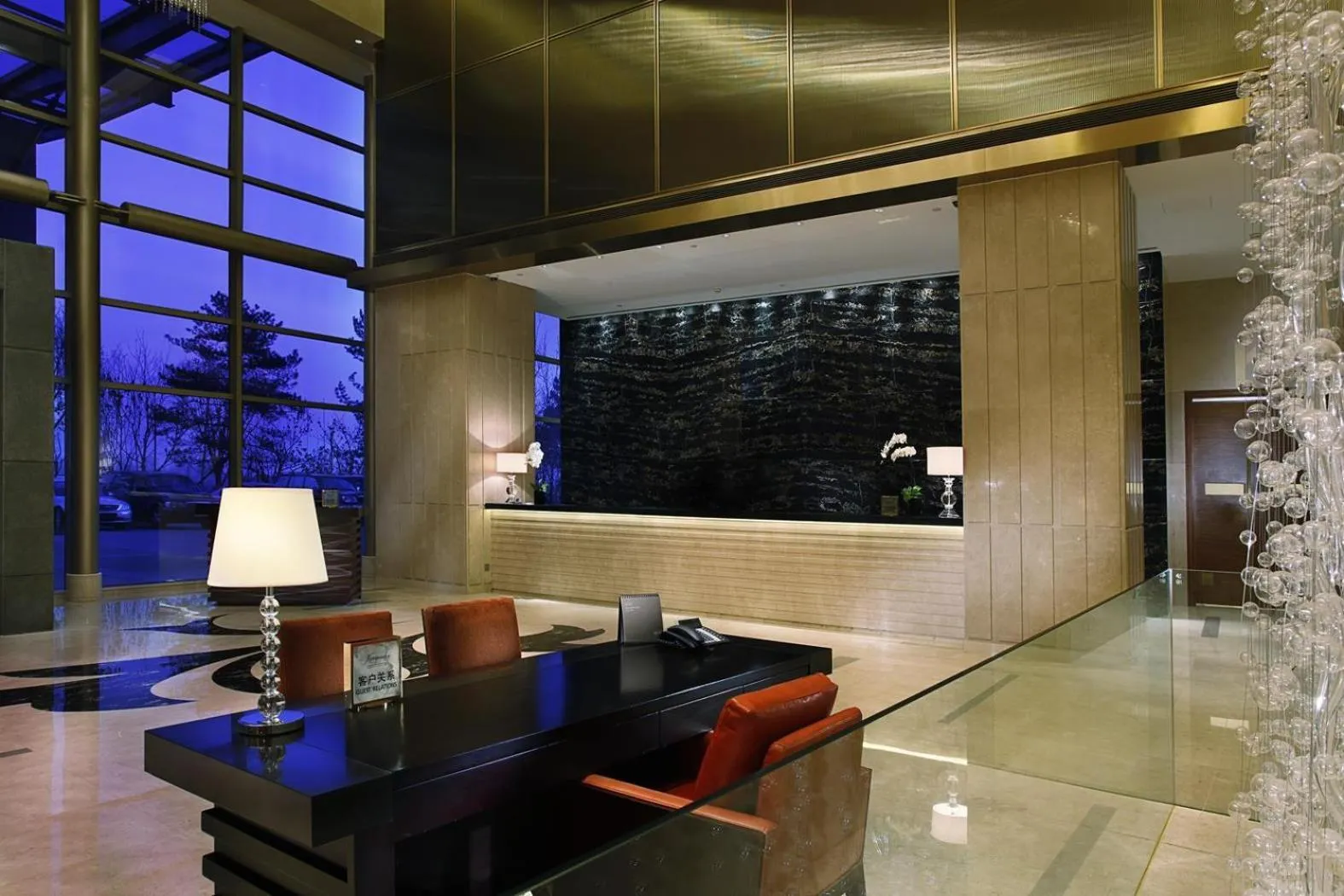Lobby or reception in Kempinski Hotel Yinchuan