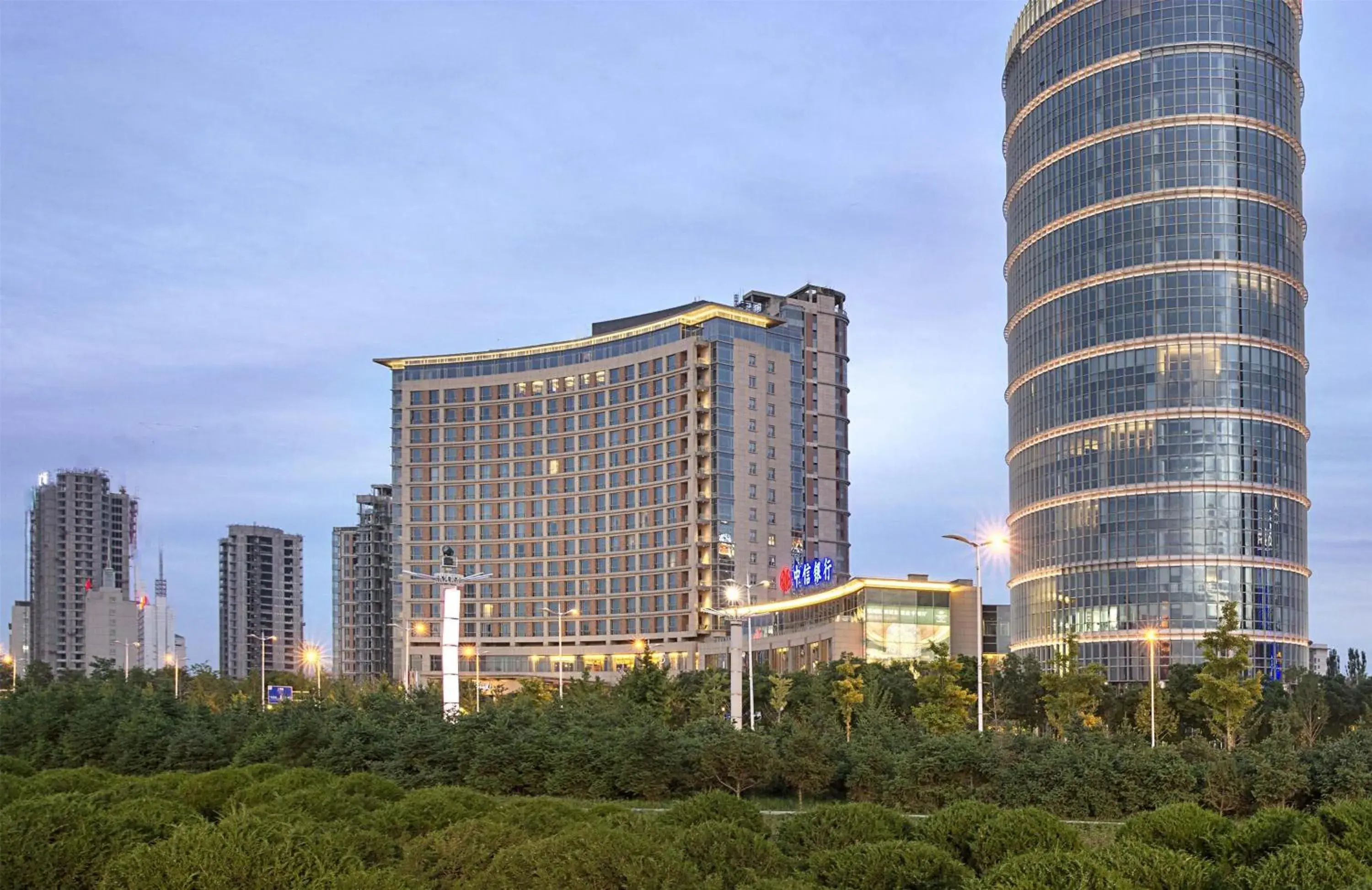 Property building in Kempinski Hotel Yinchuan Property building in Kempinski Hotel Yinchuan