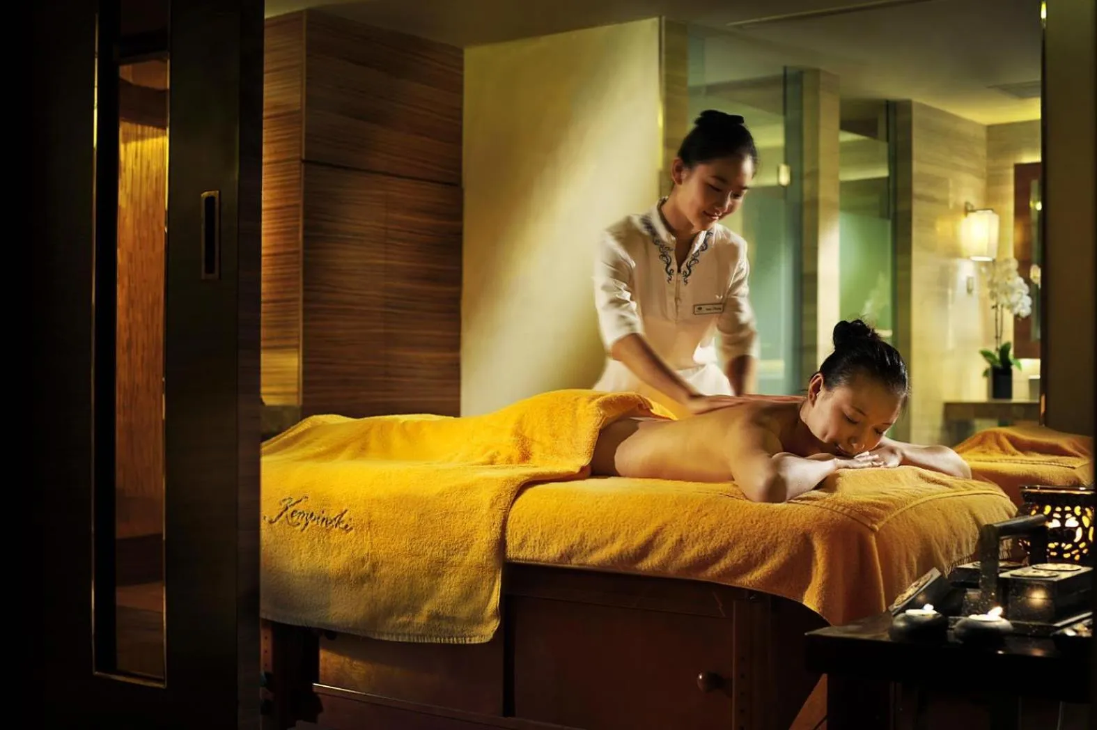 Spa and wellness centre/facilities in Kempinski Hotel Yinchuan