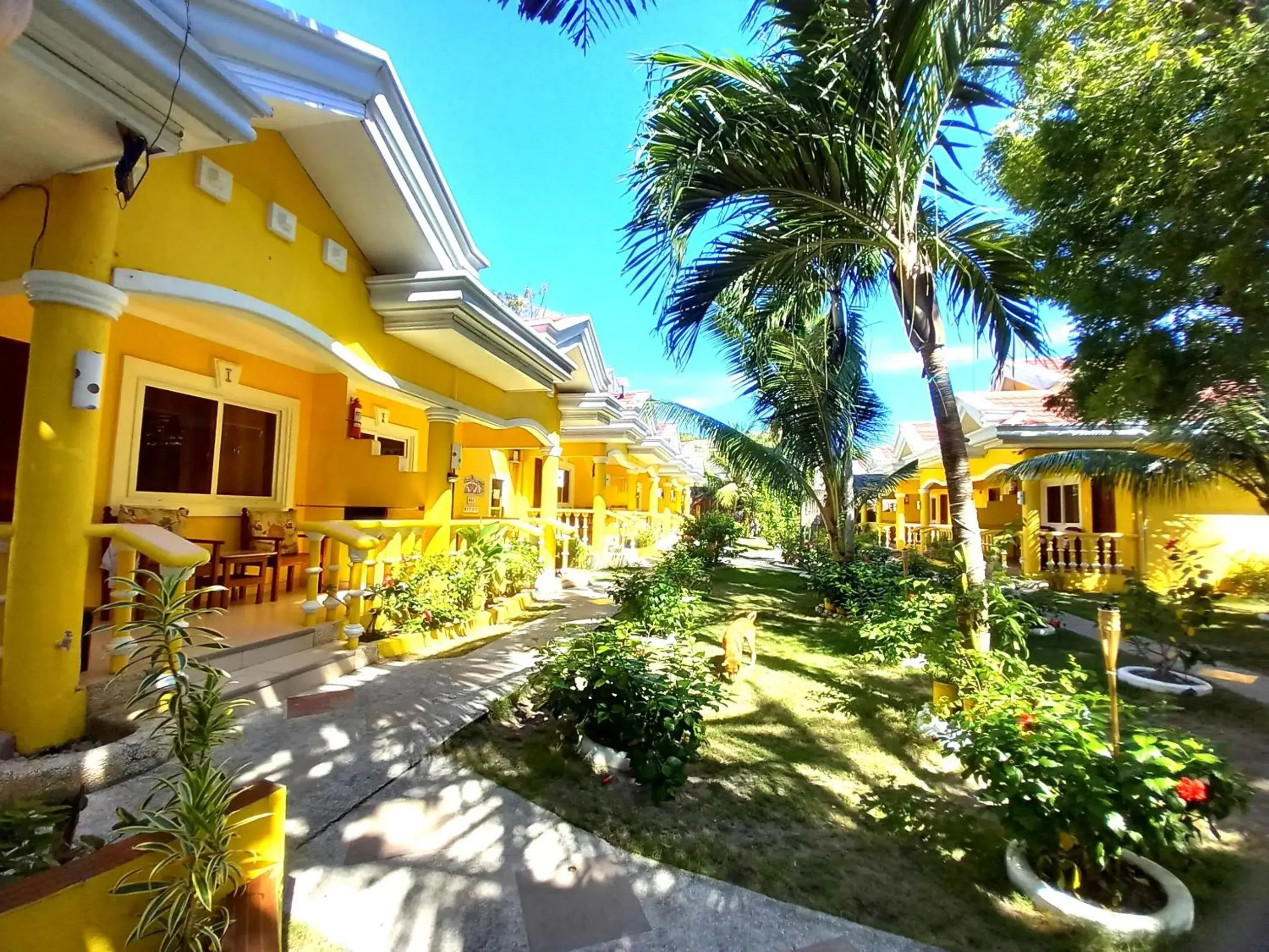 Property building in Malapascua Garden Resort Property building in Malapascua Garden Resort