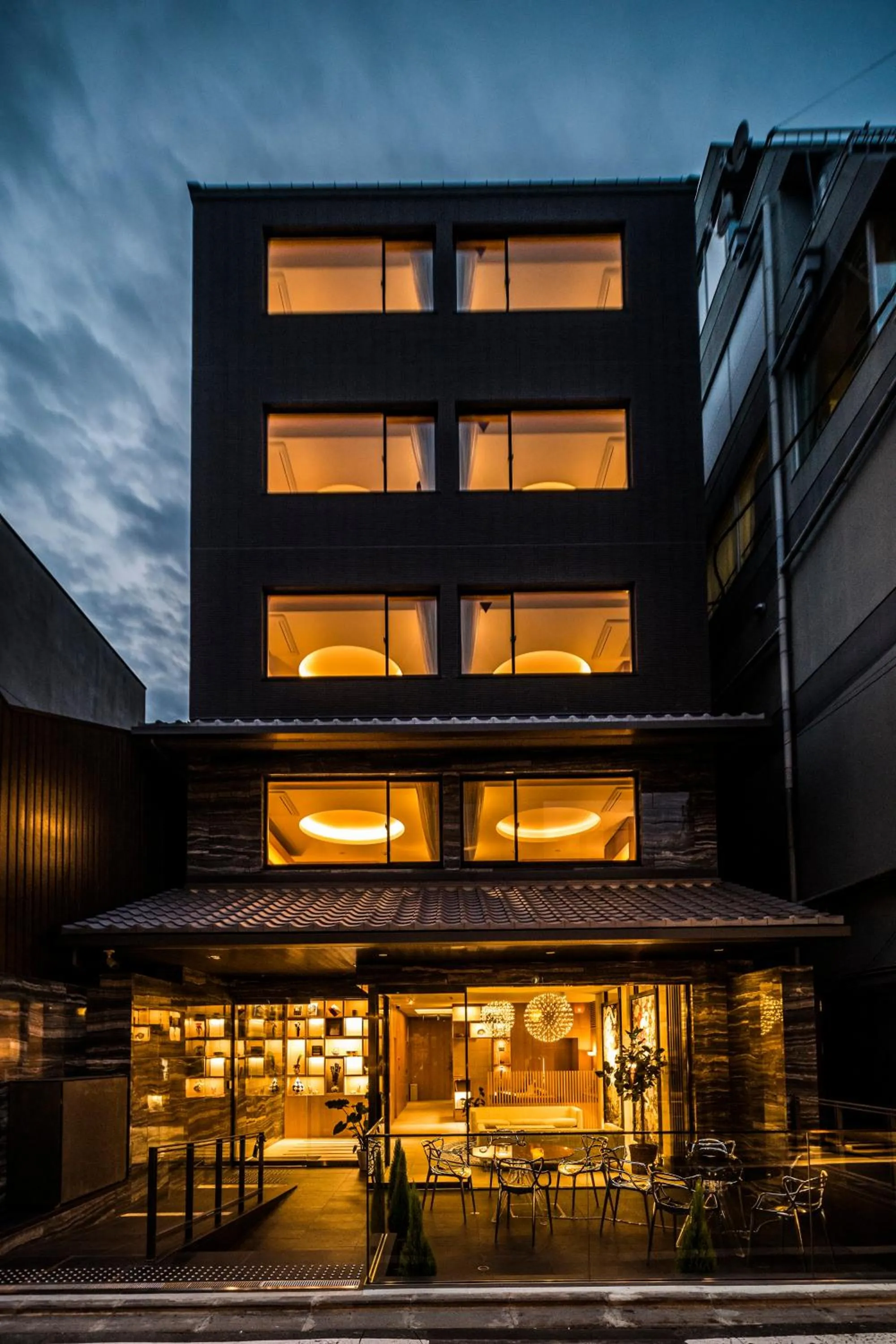 Facade/entrance in Kyoto Shijo Takakura Hotel Grandereverie