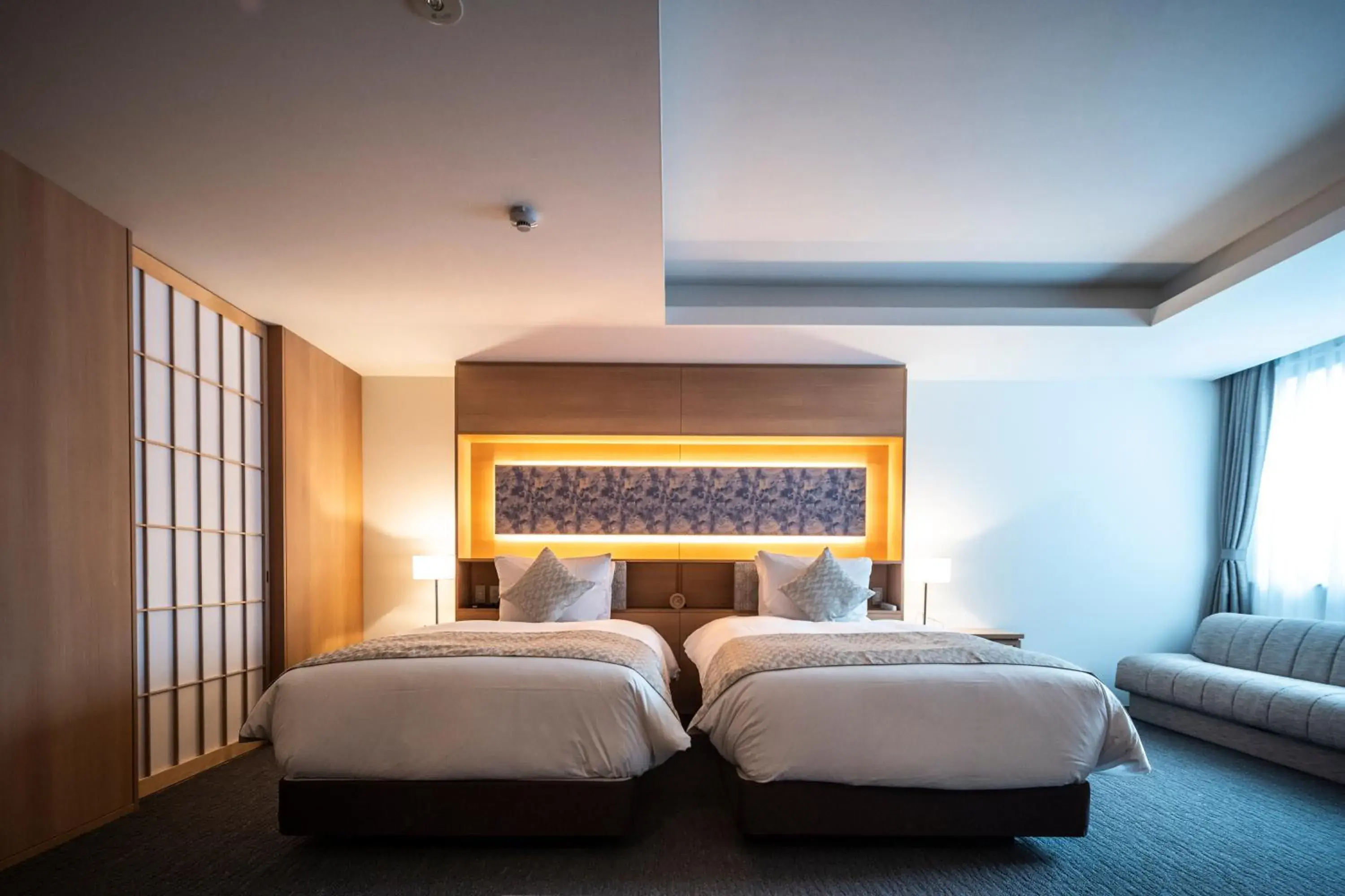 Bed in Kyoto Shijo Takakura Hotel Grandereverie Bed in Kyoto Shijo Takakura Hotel Grandereverie