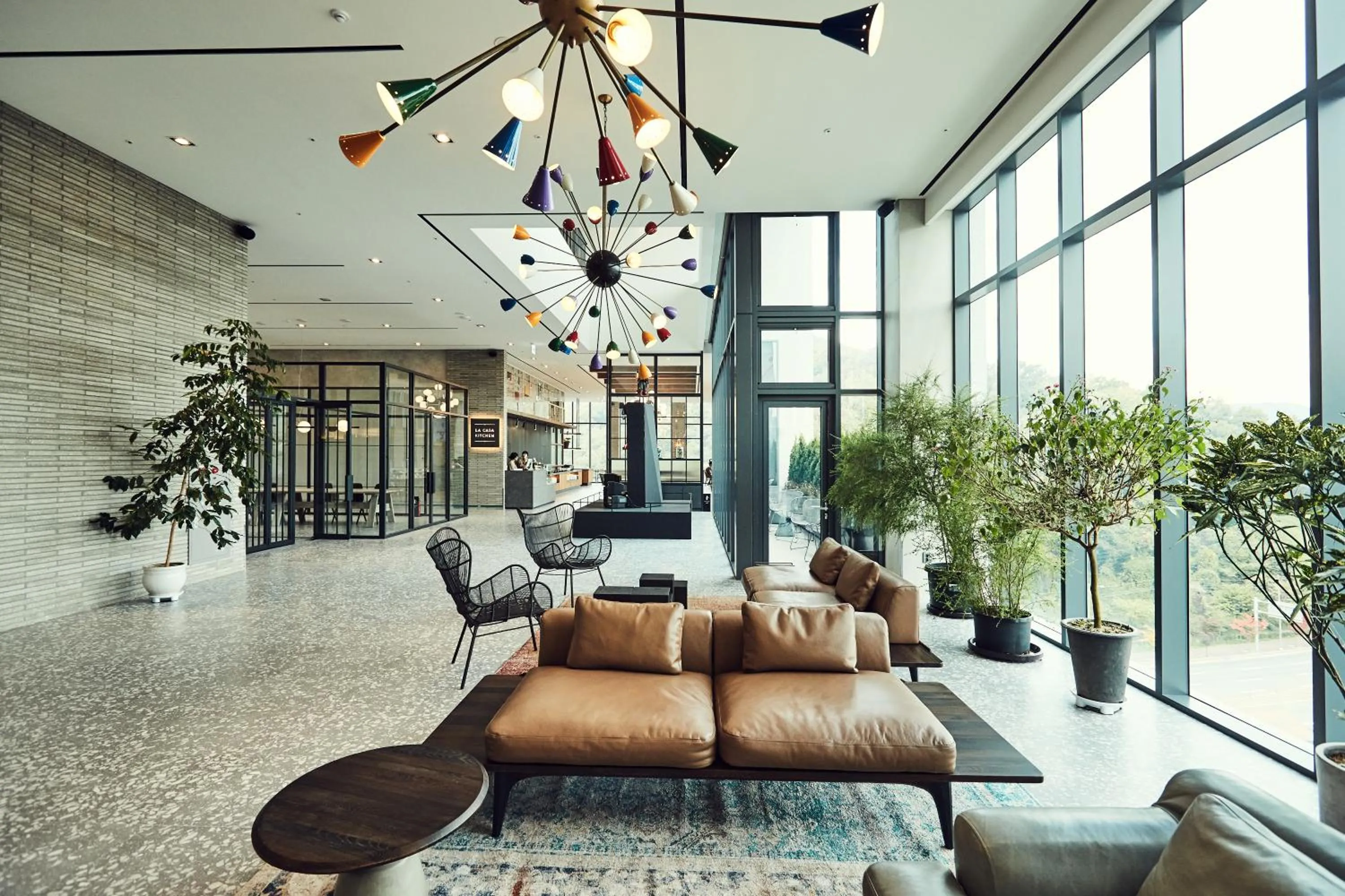 Lobby or reception in La Casa hotel Gwangmyeong