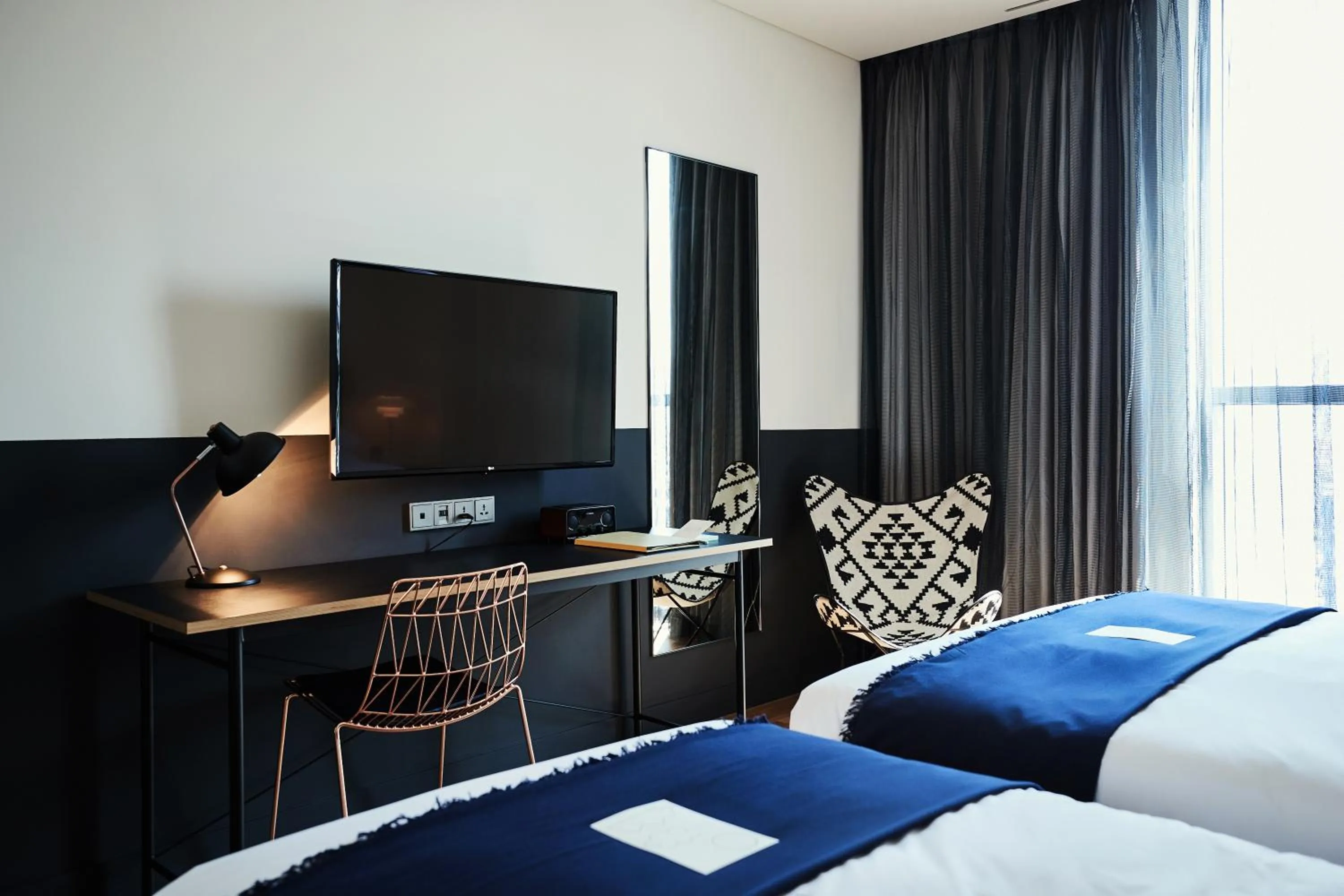 TV and multimedia, Bed in La Casa hotel Gwangmyeong