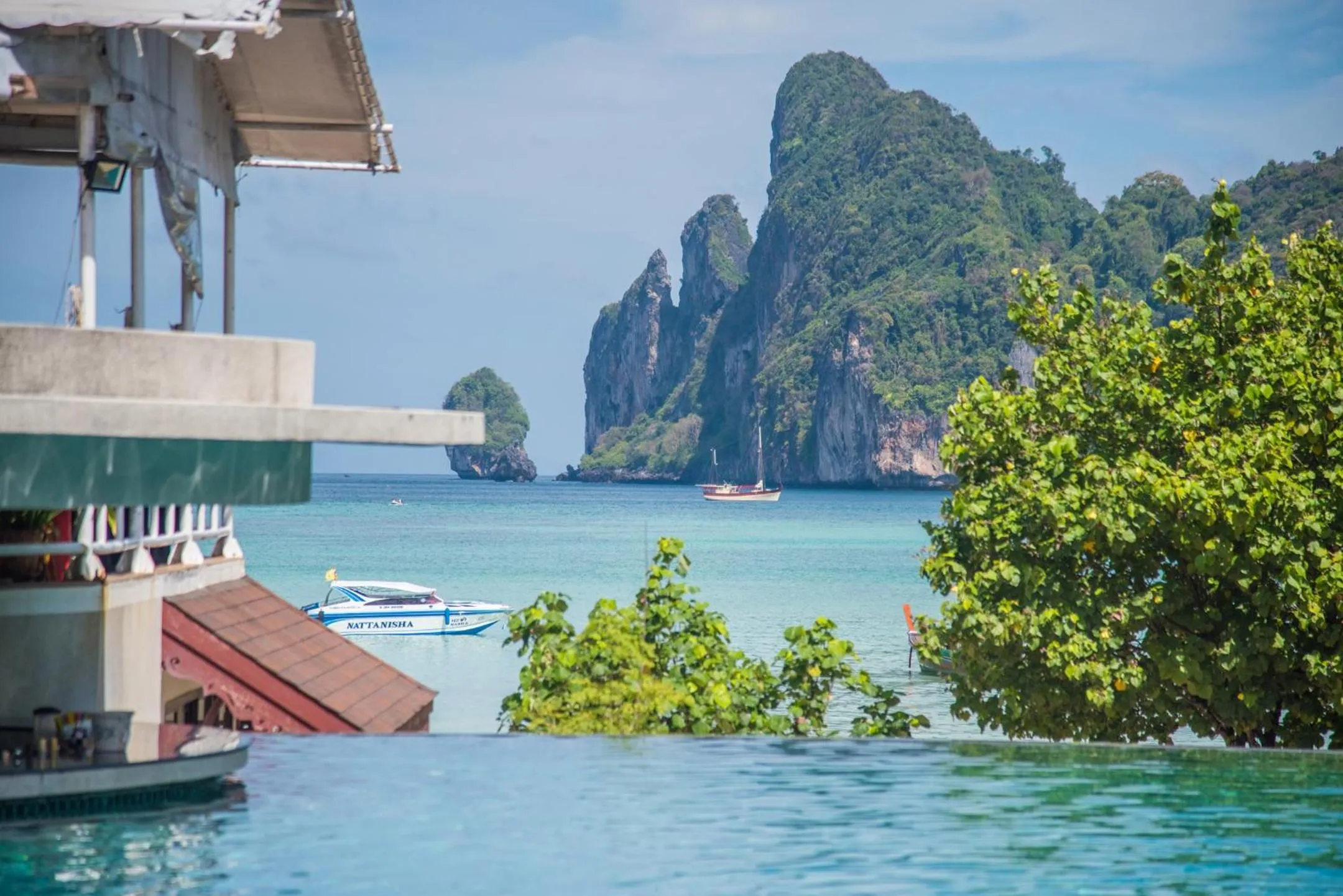 Pool view in PP Charlie Beach Resort