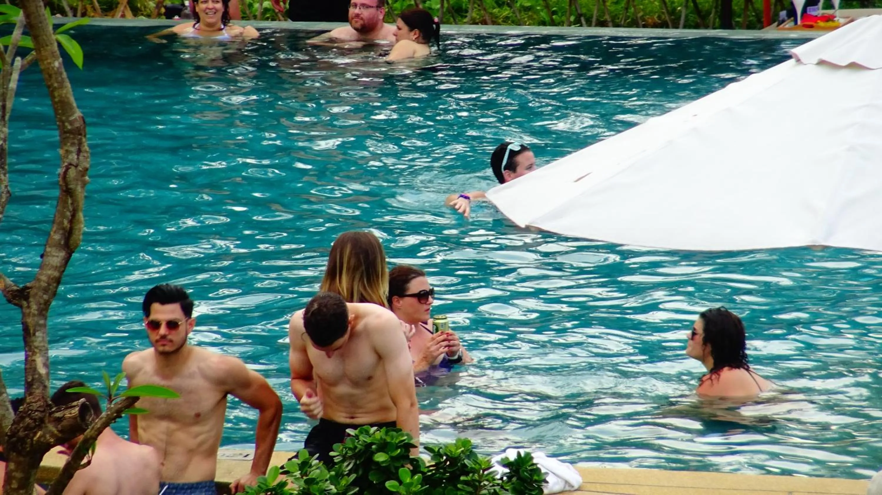 Pool view in PP Charlie Beach Resort