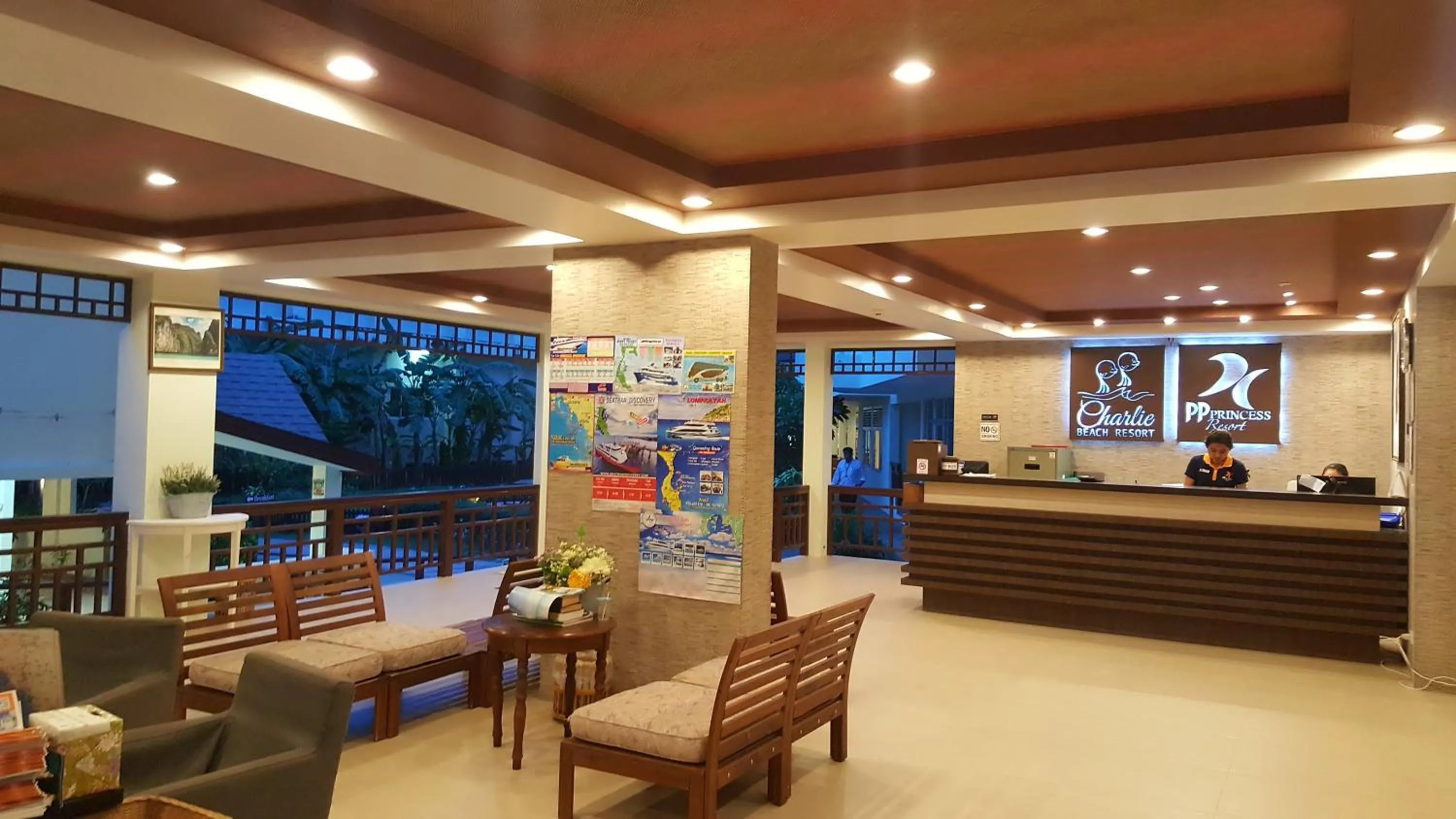 Staff in PP Charlie Beach Resort