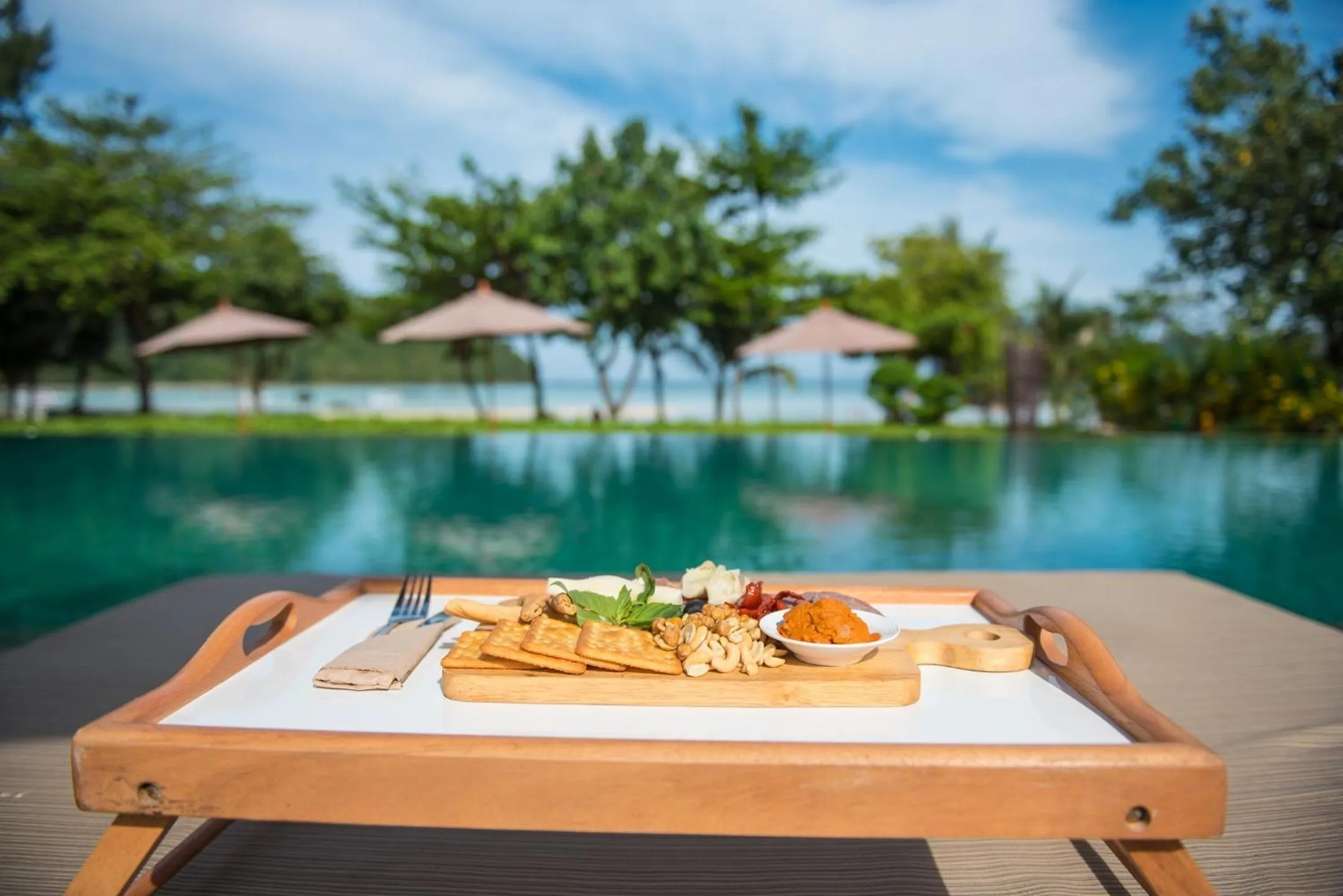 Pool view in PP Charlie Beach Resort