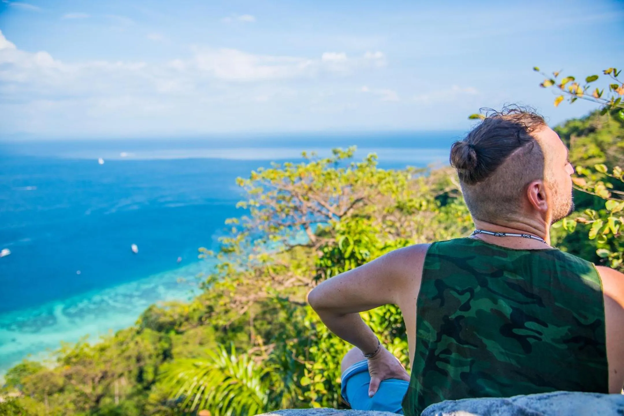 Sea view in PP Charlie Beach Resort