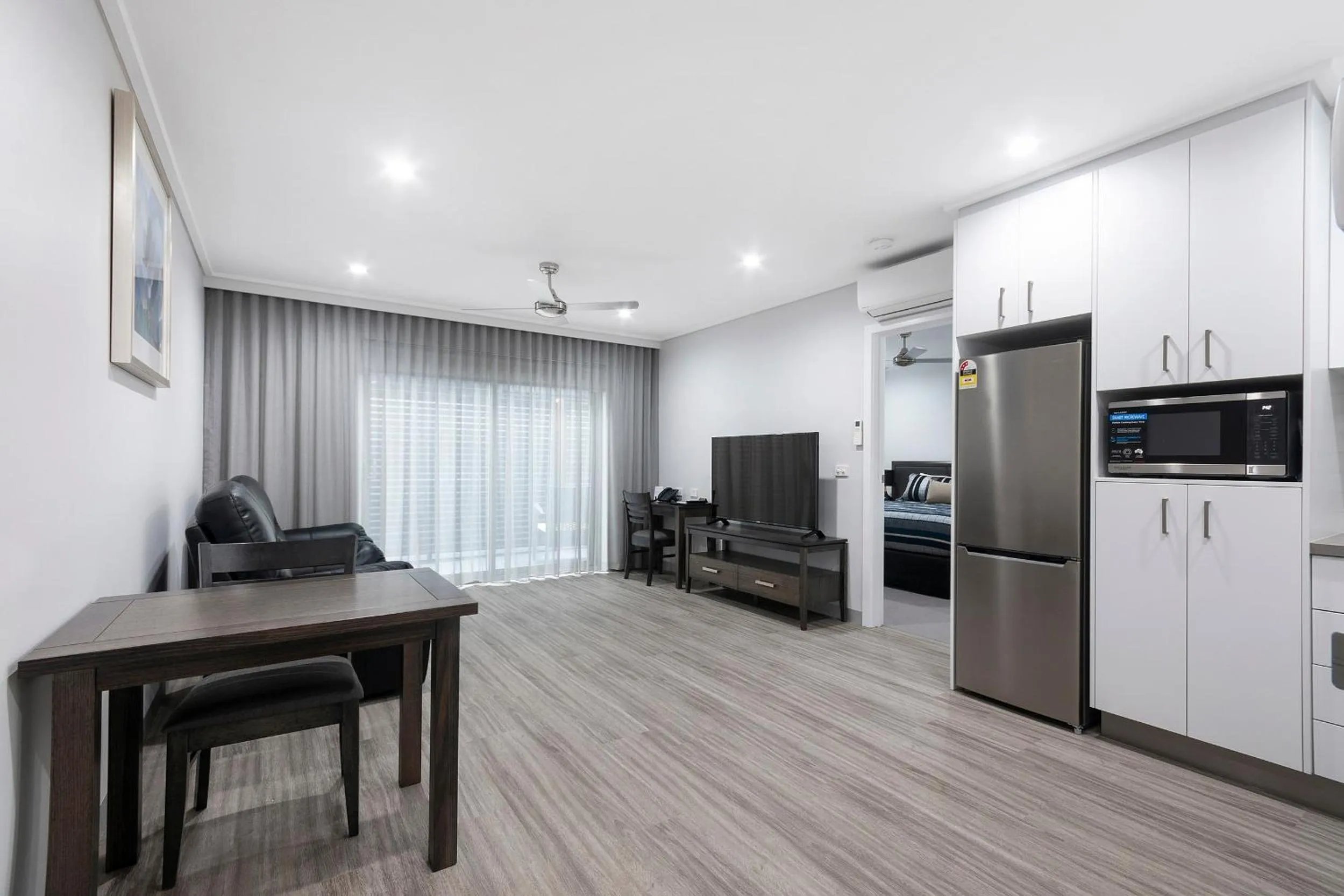 Living room in Bridges on Argyle