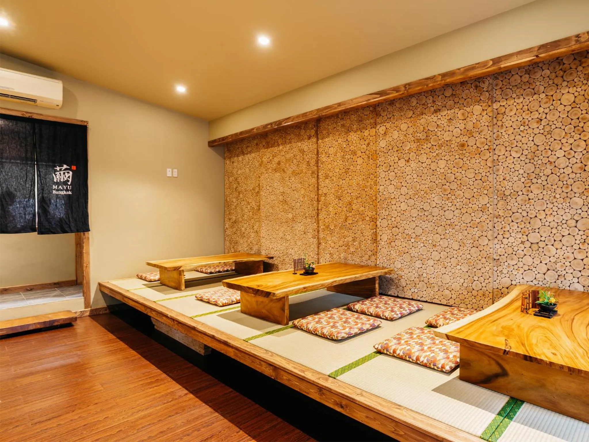 Living room in MAYU Bangkok Japanese Style Hotel