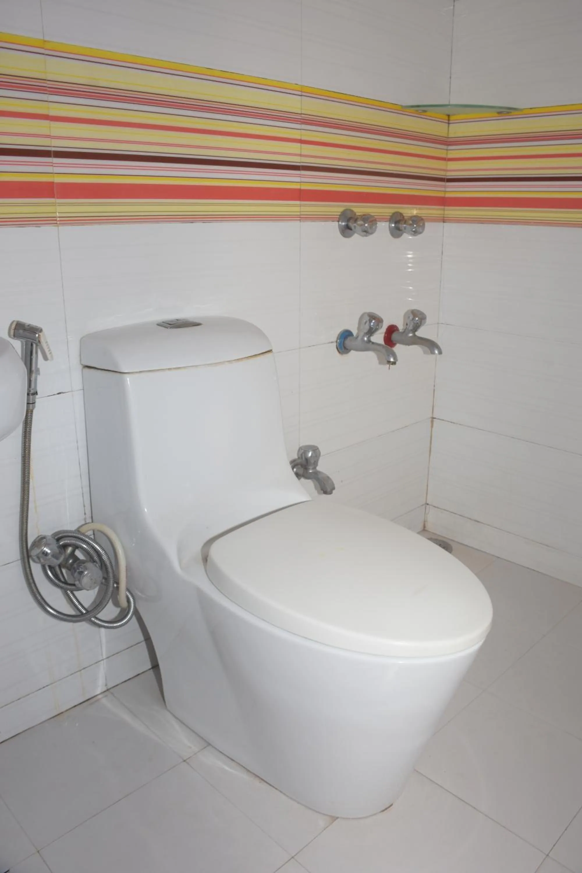 Bathroom in The Leef Inn 500ms from Nakki Lake