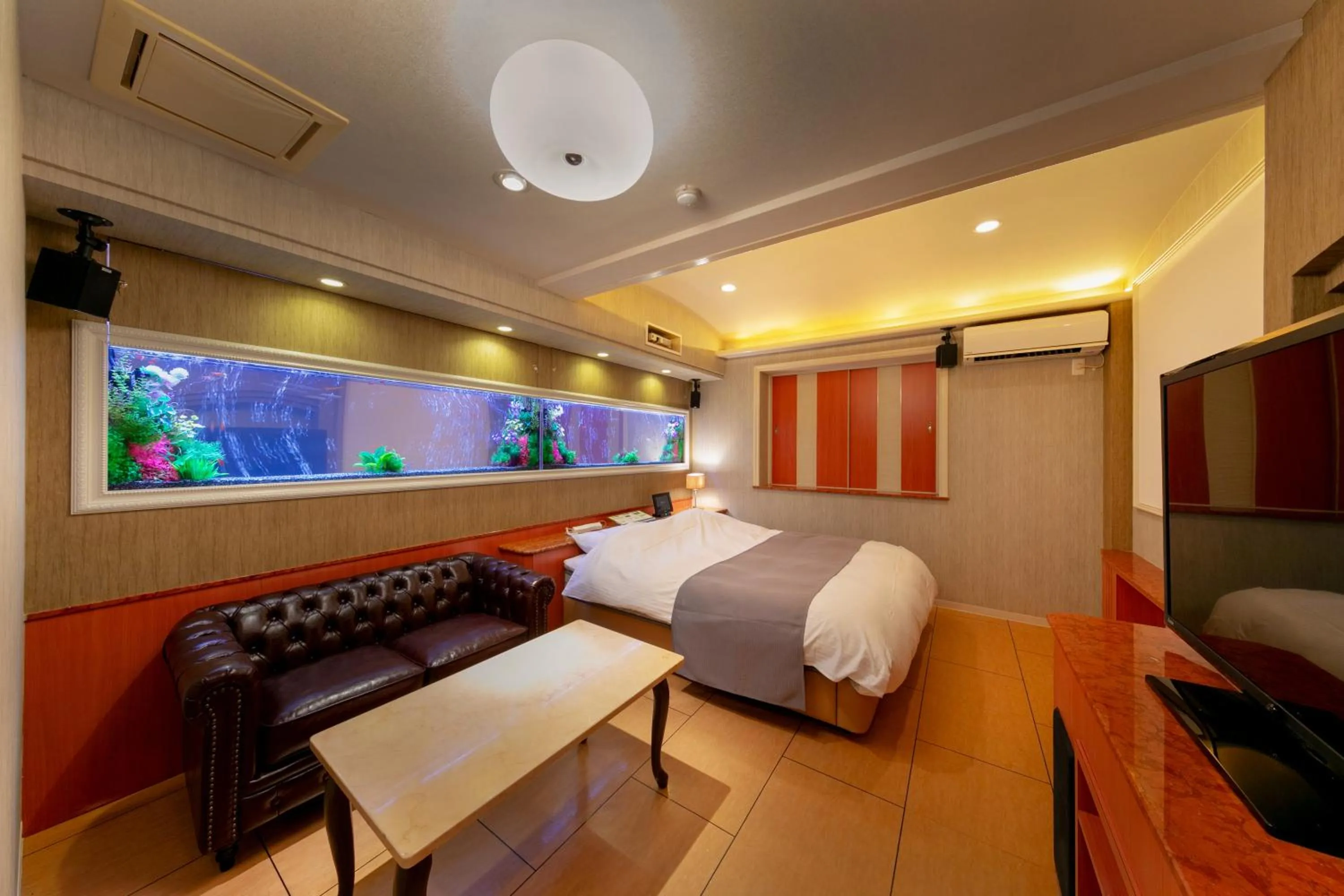 Bed in Hotel Luna Kashiba (Adult Only)