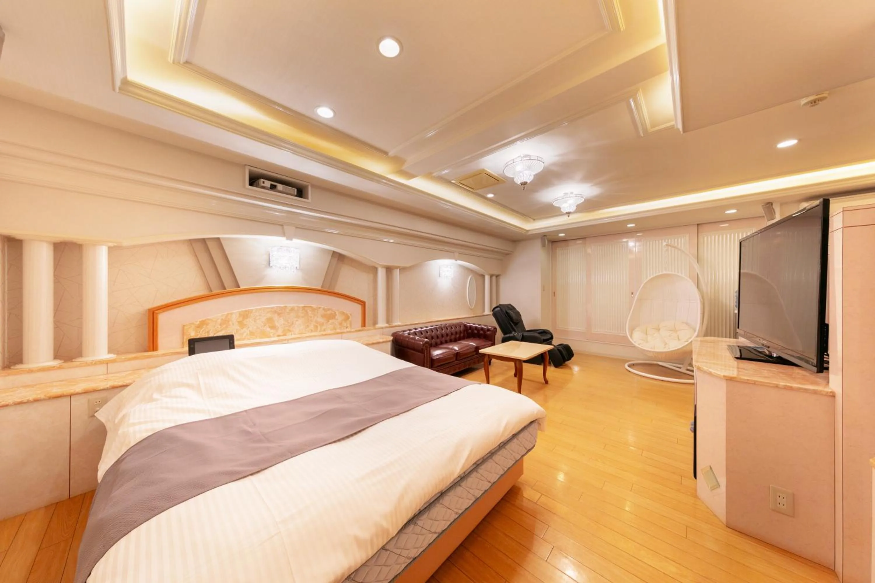 Bed in Hotel Luna Kashiba (Adult Only)