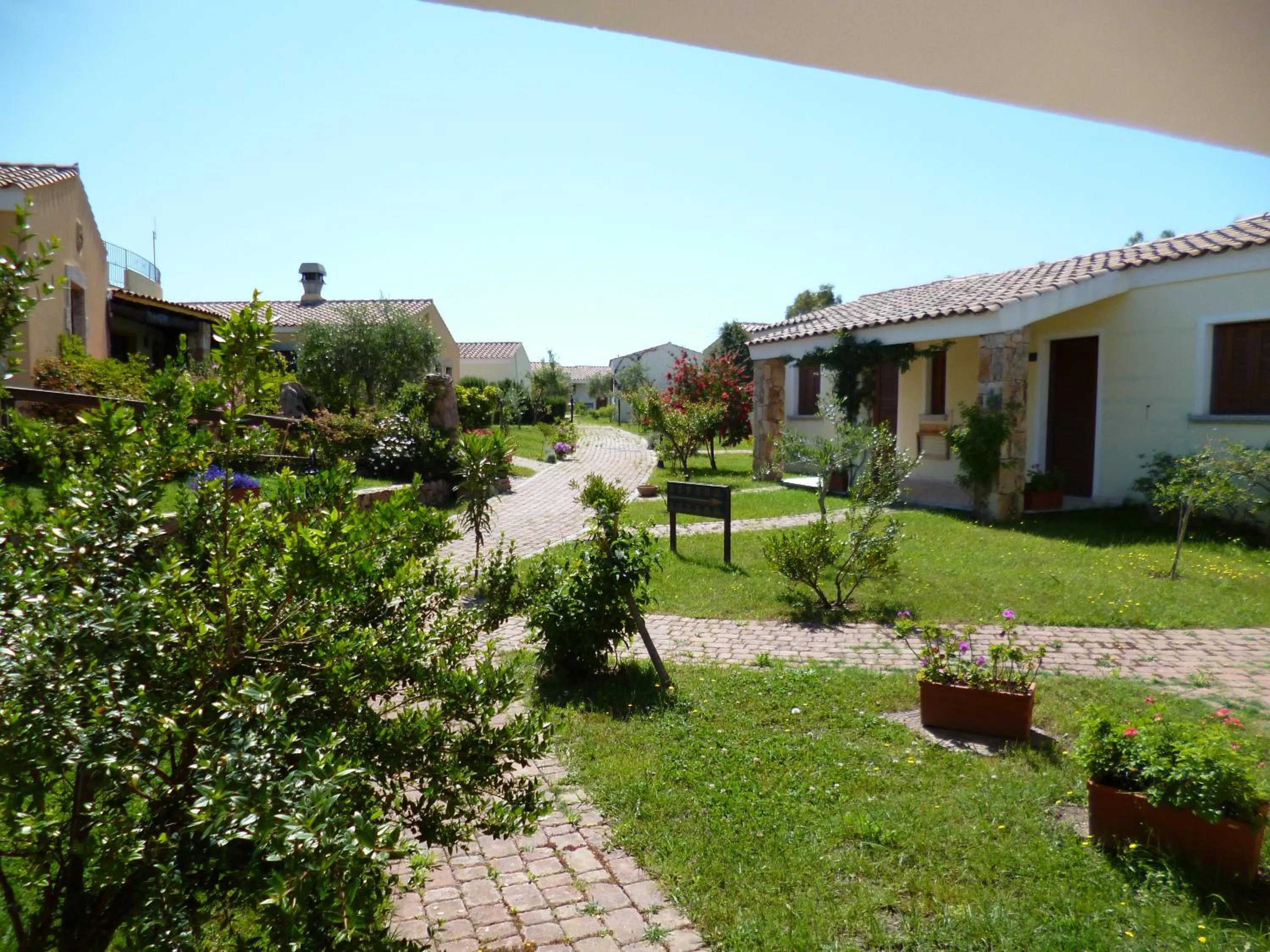 Garden in Hotel Cala Mirto