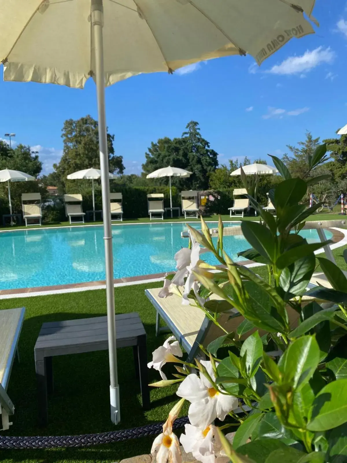 Swimming pool in Hotel Cala Mirto Swimming pool in Hotel Cala Mirto