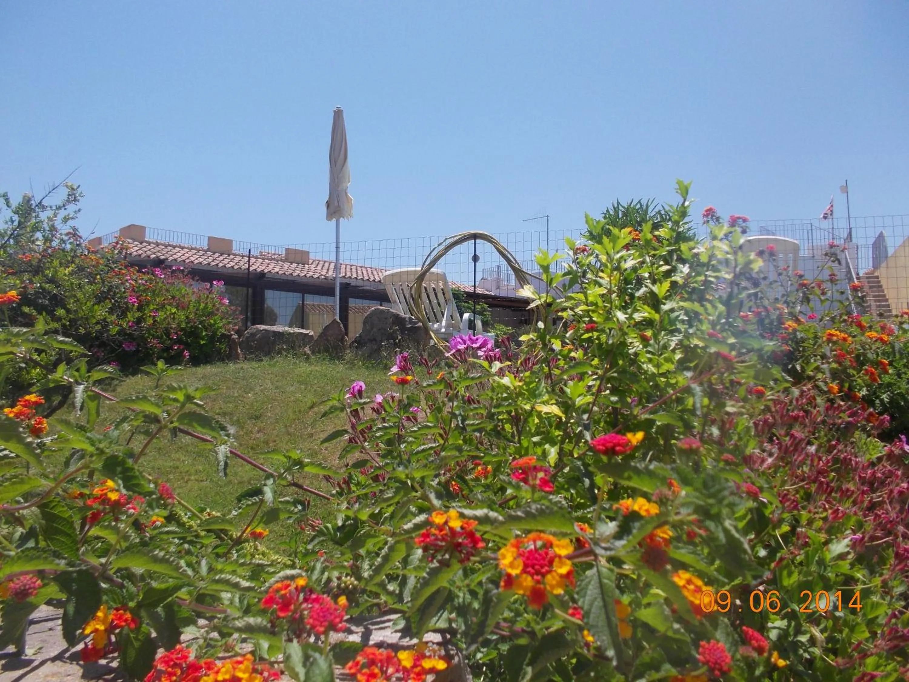 Garden in Hotel Cala Mirto