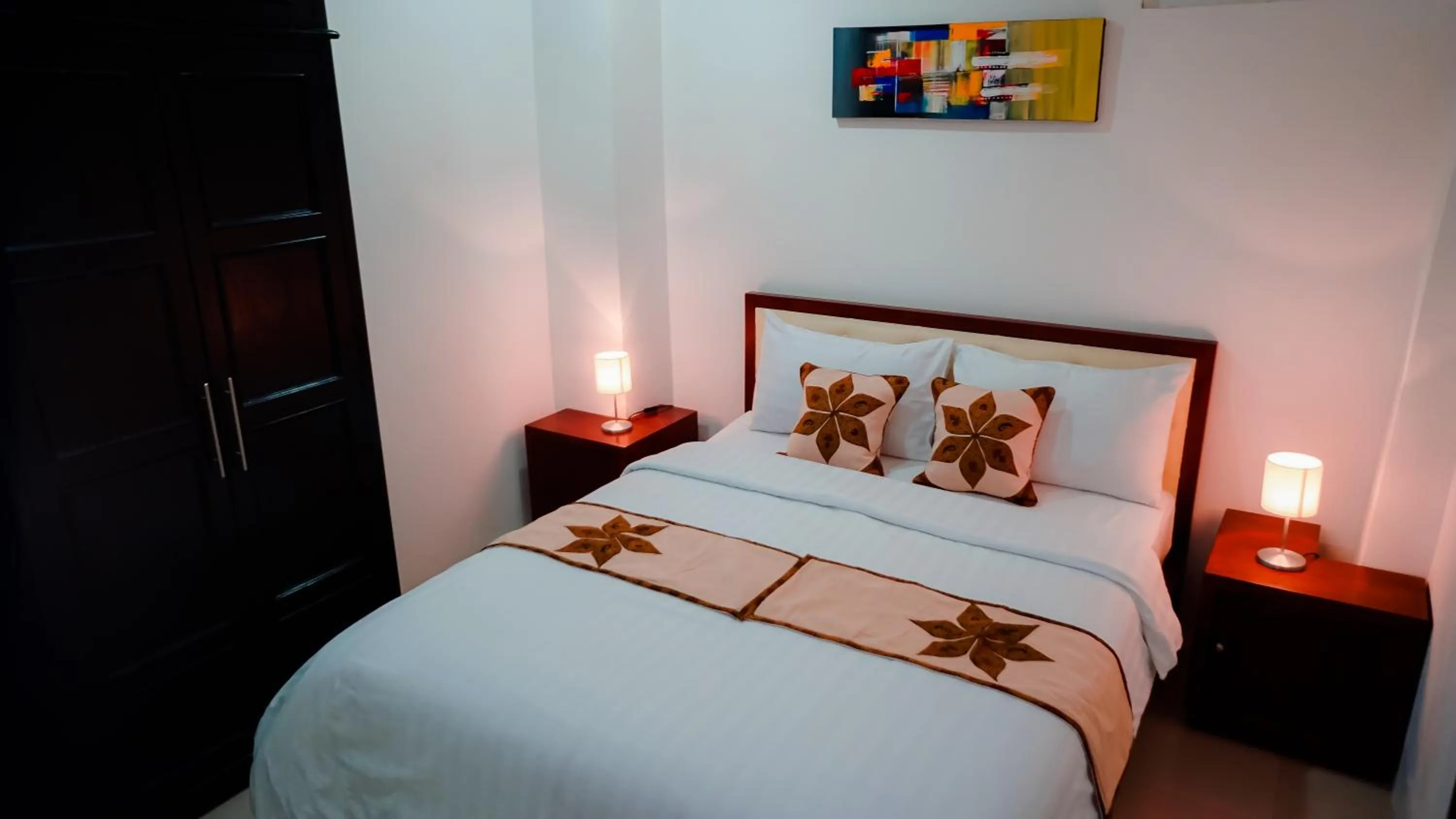 Bed in Seaview Beach Resort