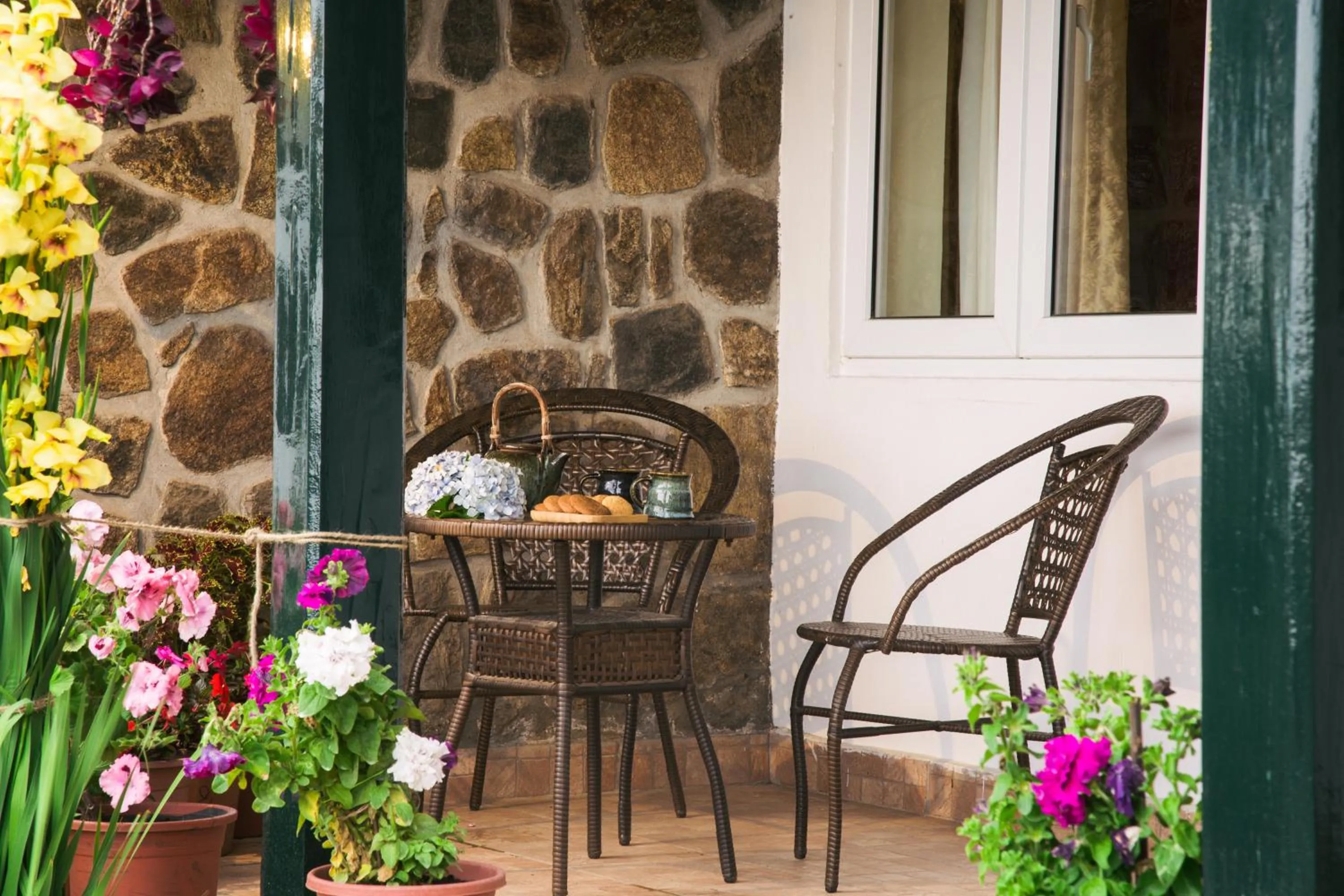Patio in The Xanadu Meghadootam