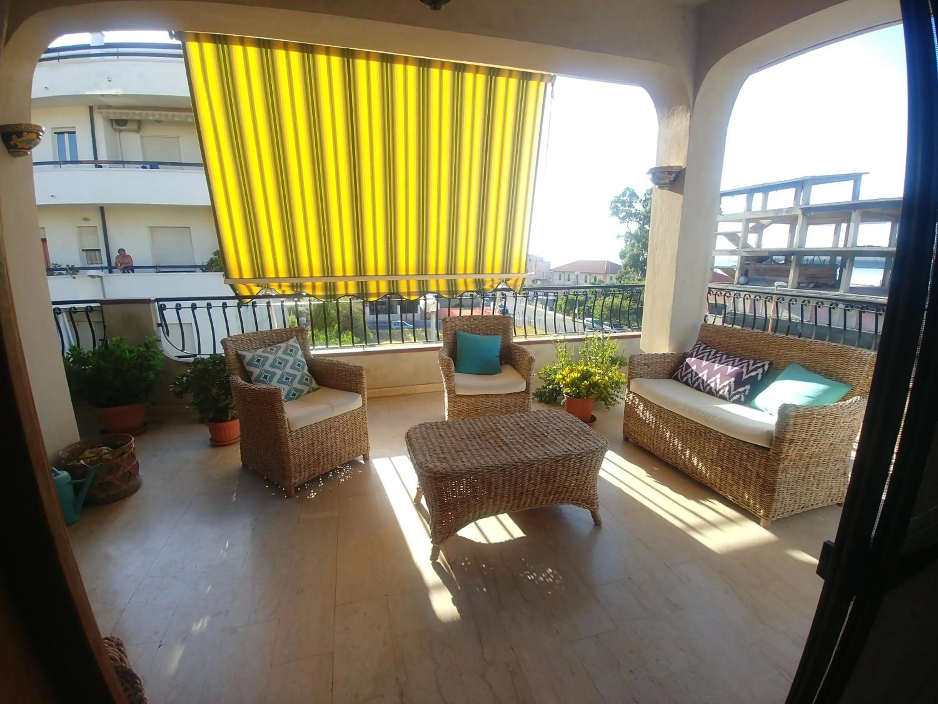 Balcony/Terrace in B&B Nereidi