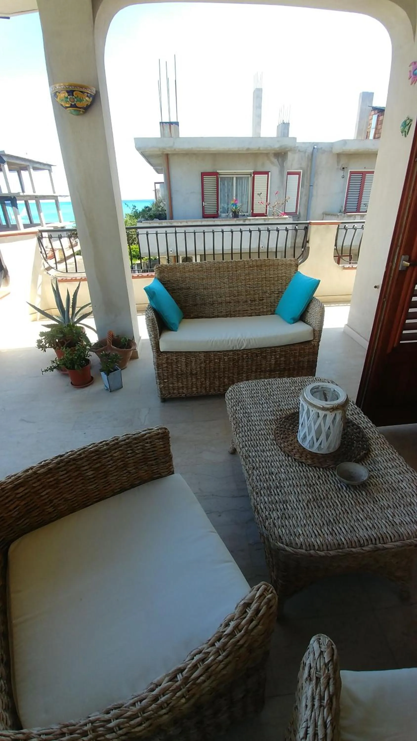 Balcony/Terrace in B&B Nereidi