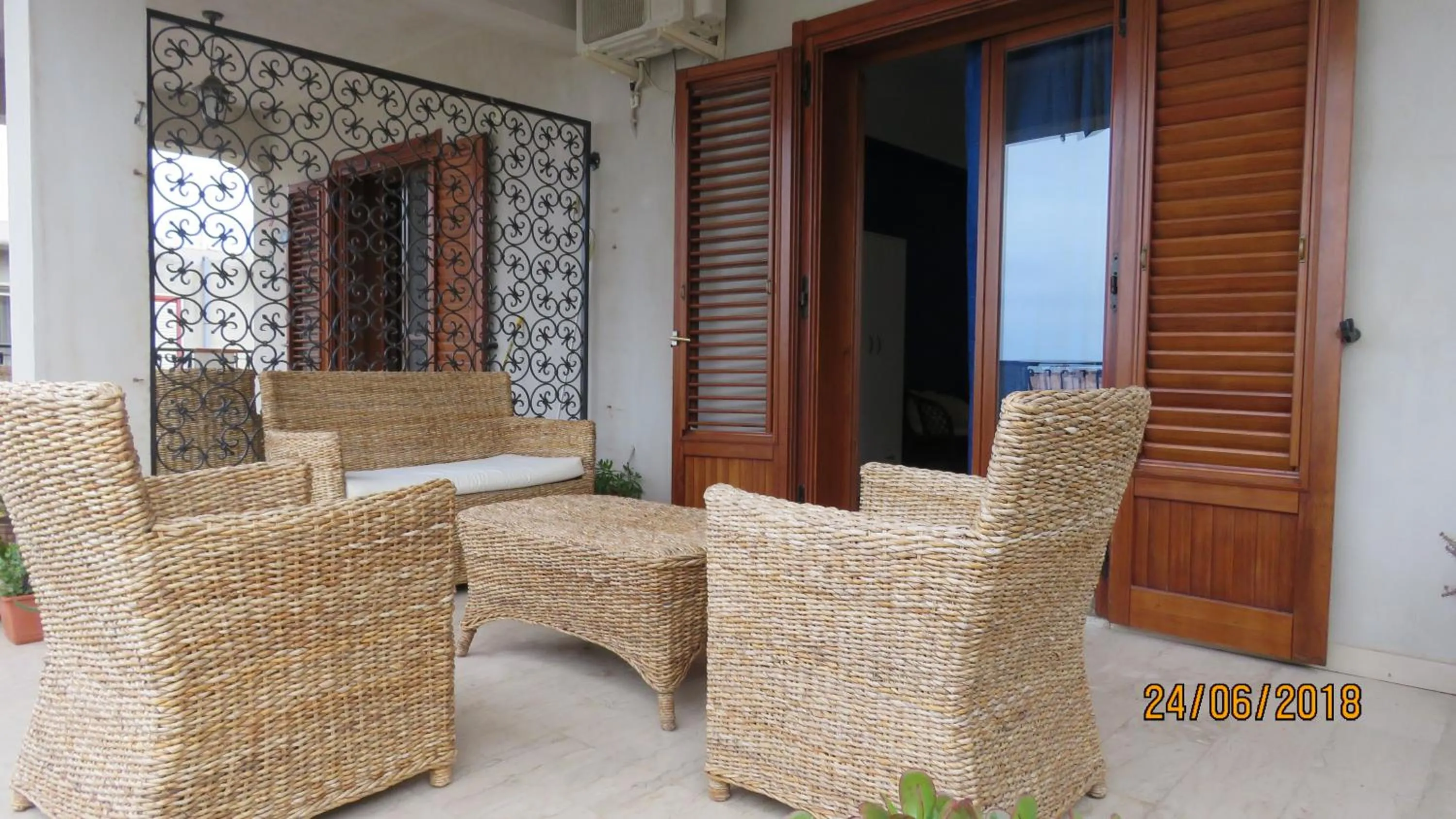 Balcony/Terrace in B&B Nereidi