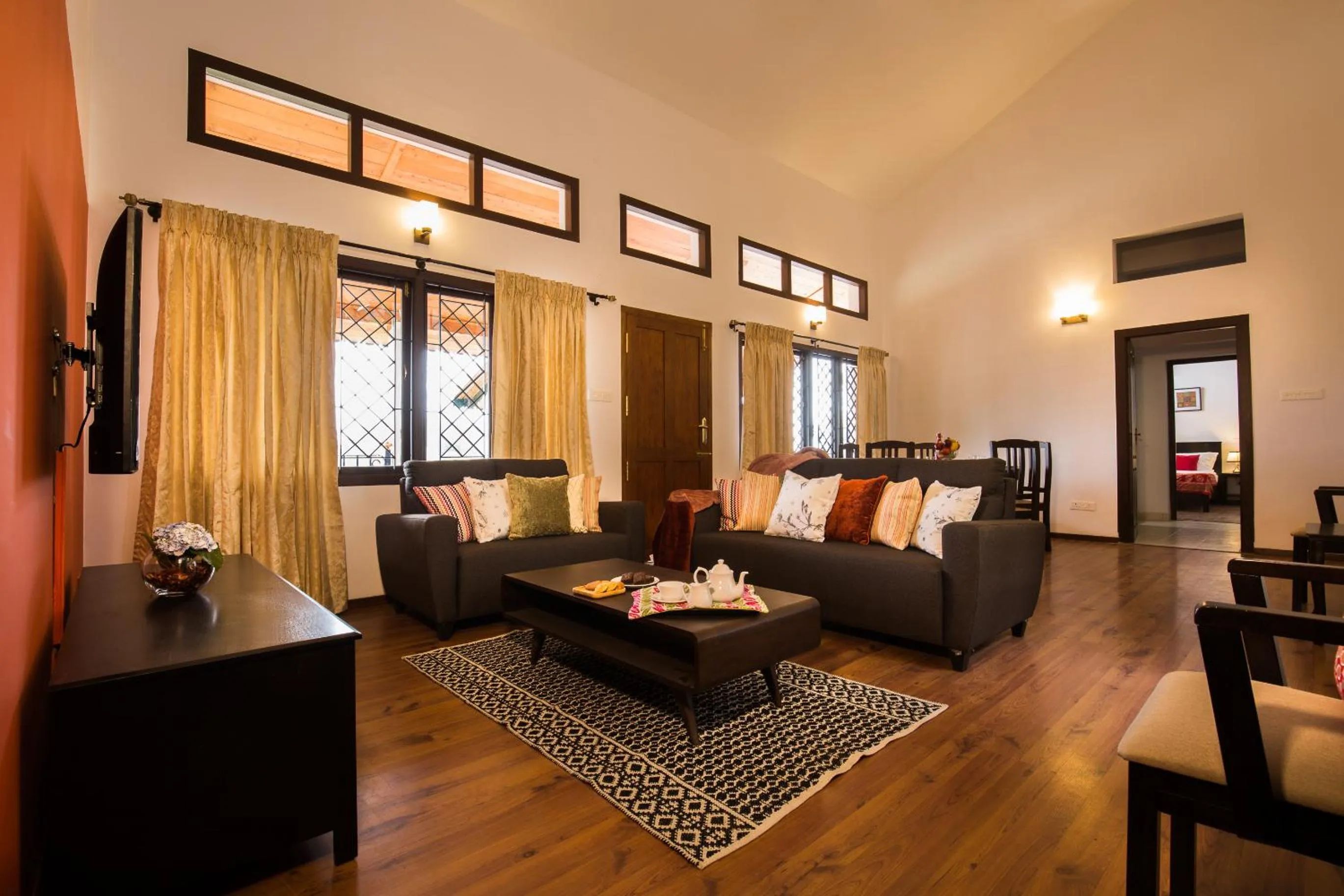 Communal lounge/ TV room in The Xanadu Birkenhead