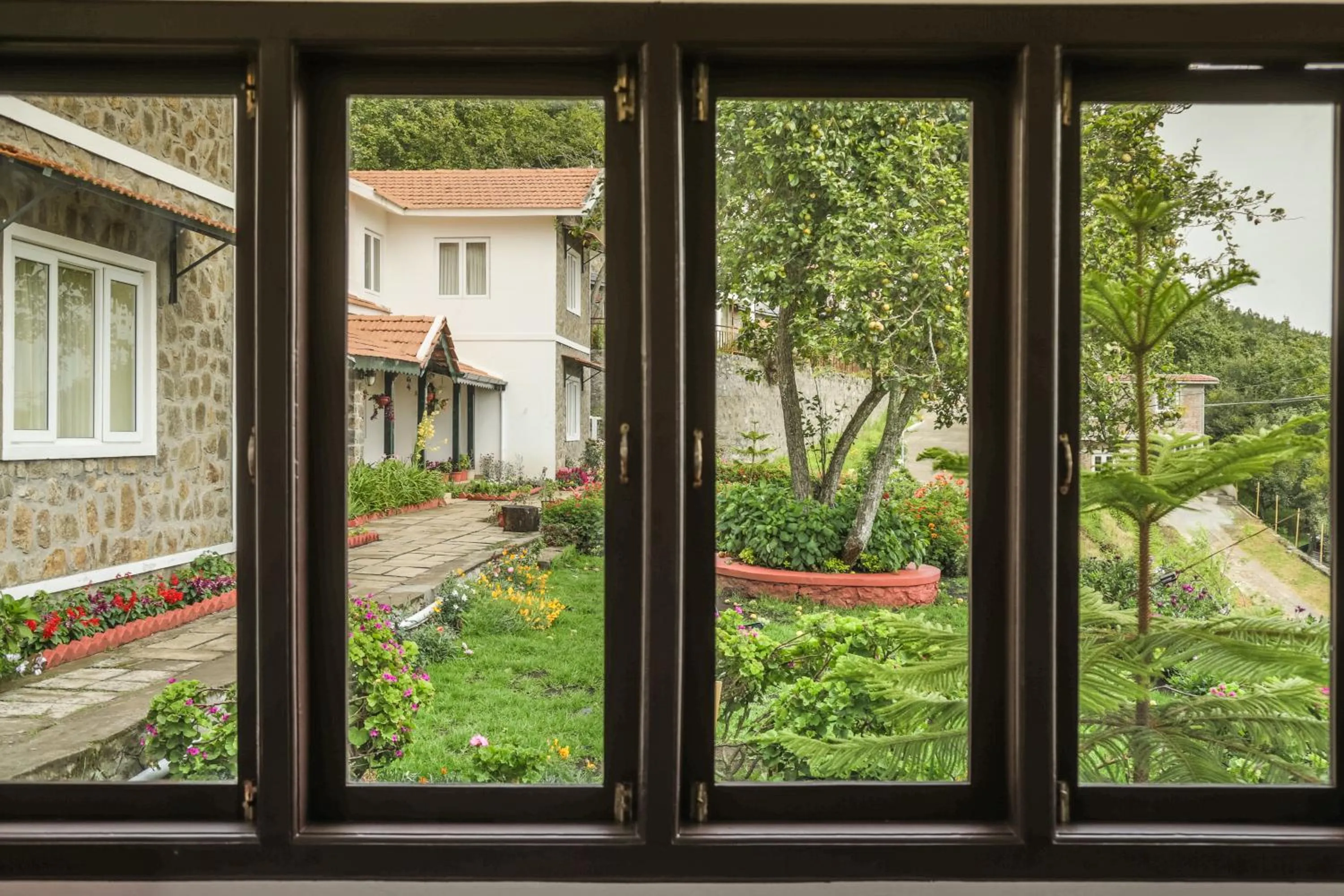 Garden in The Xanadu Birkenhead