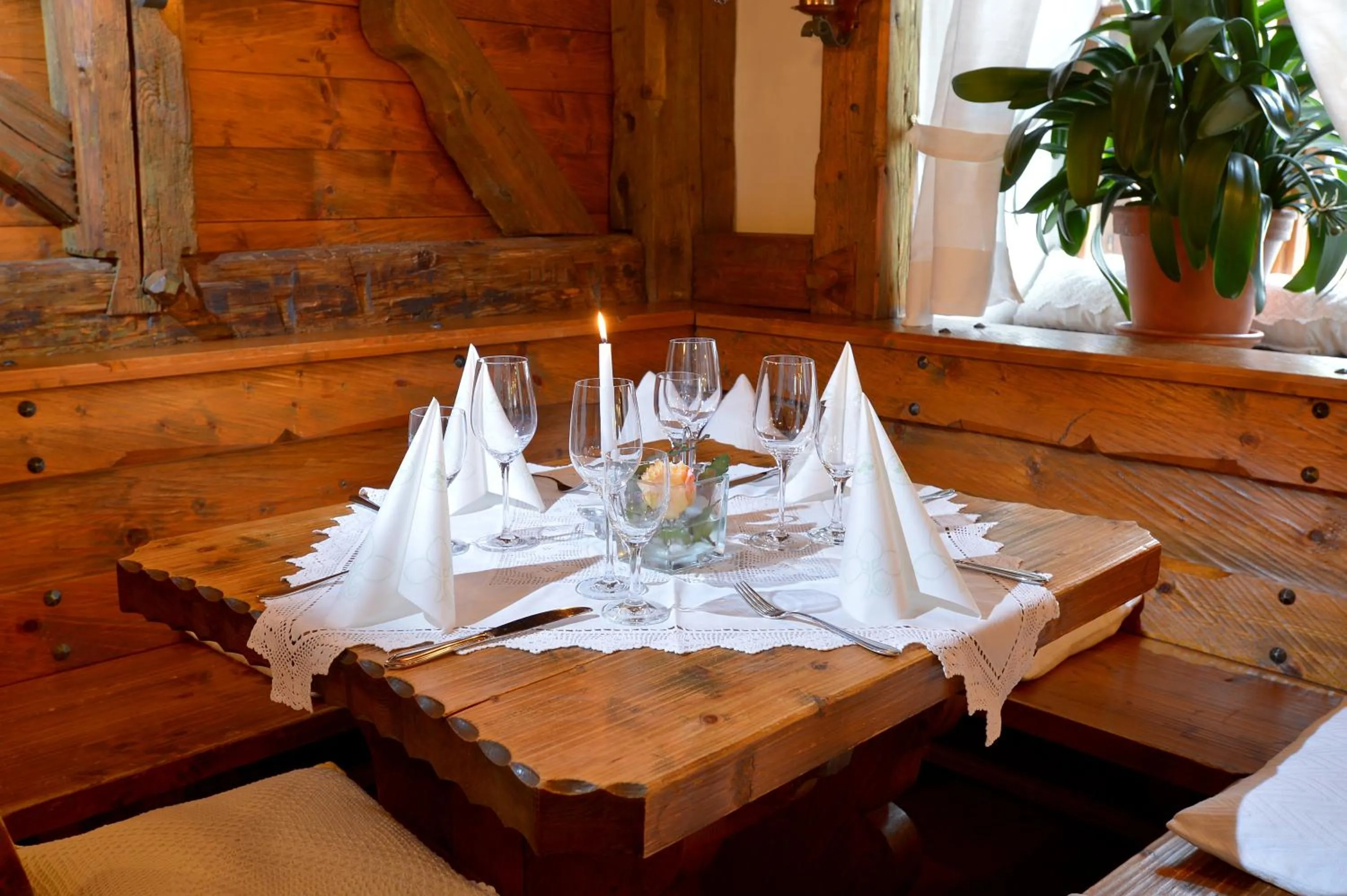 Food and drinks in Hotel Baumgarten & Chalet Baumgarten