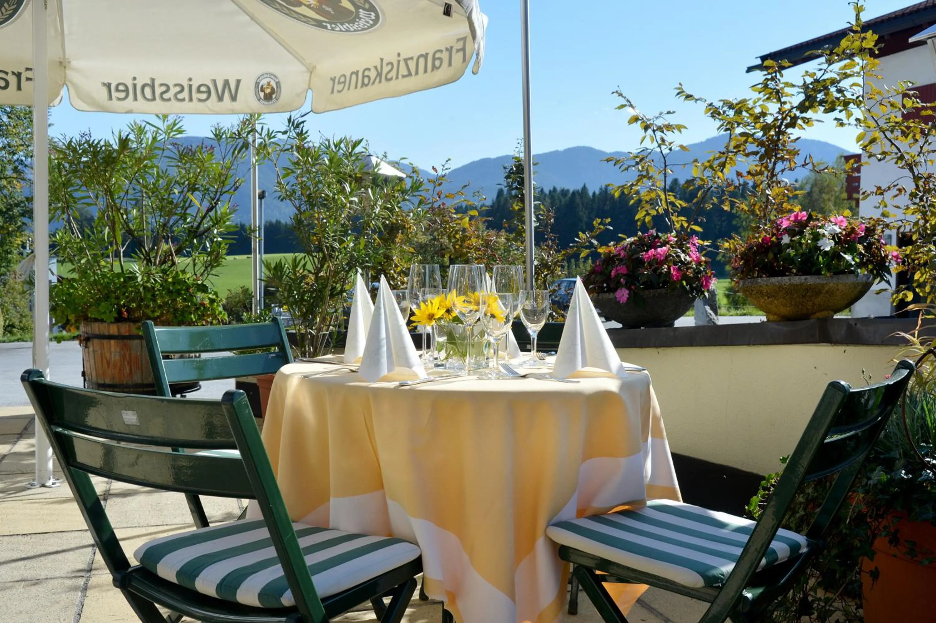 Food and drinks in Hotel Baumgarten & Chalet Baumgarten