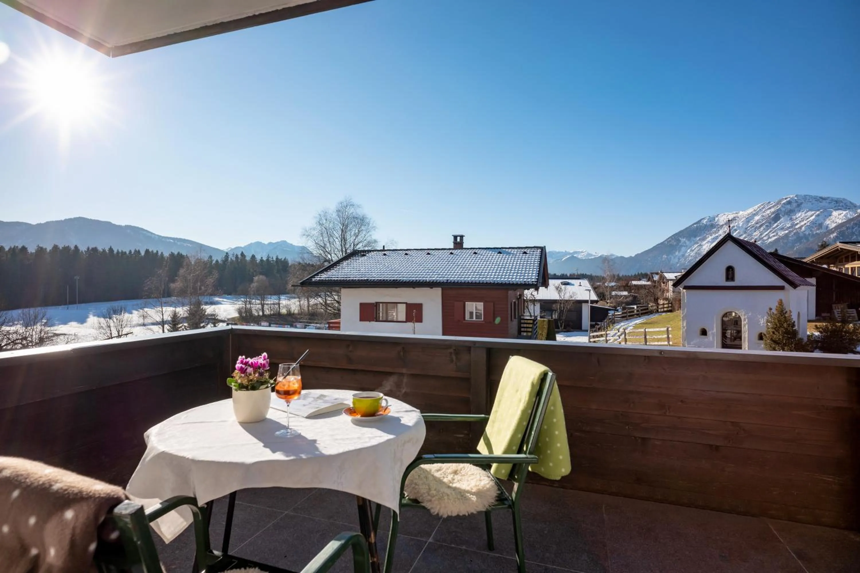 Balcony/Terrace in Hotel Baumgarten & Chalet Baumgarten