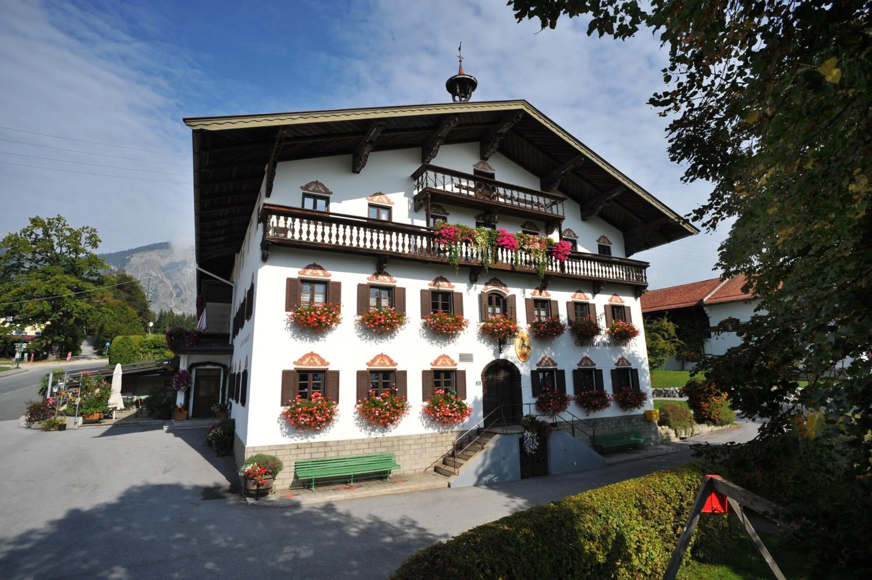 Facade/entrance in Hotel Baumgarten & Chalet Baumgarten