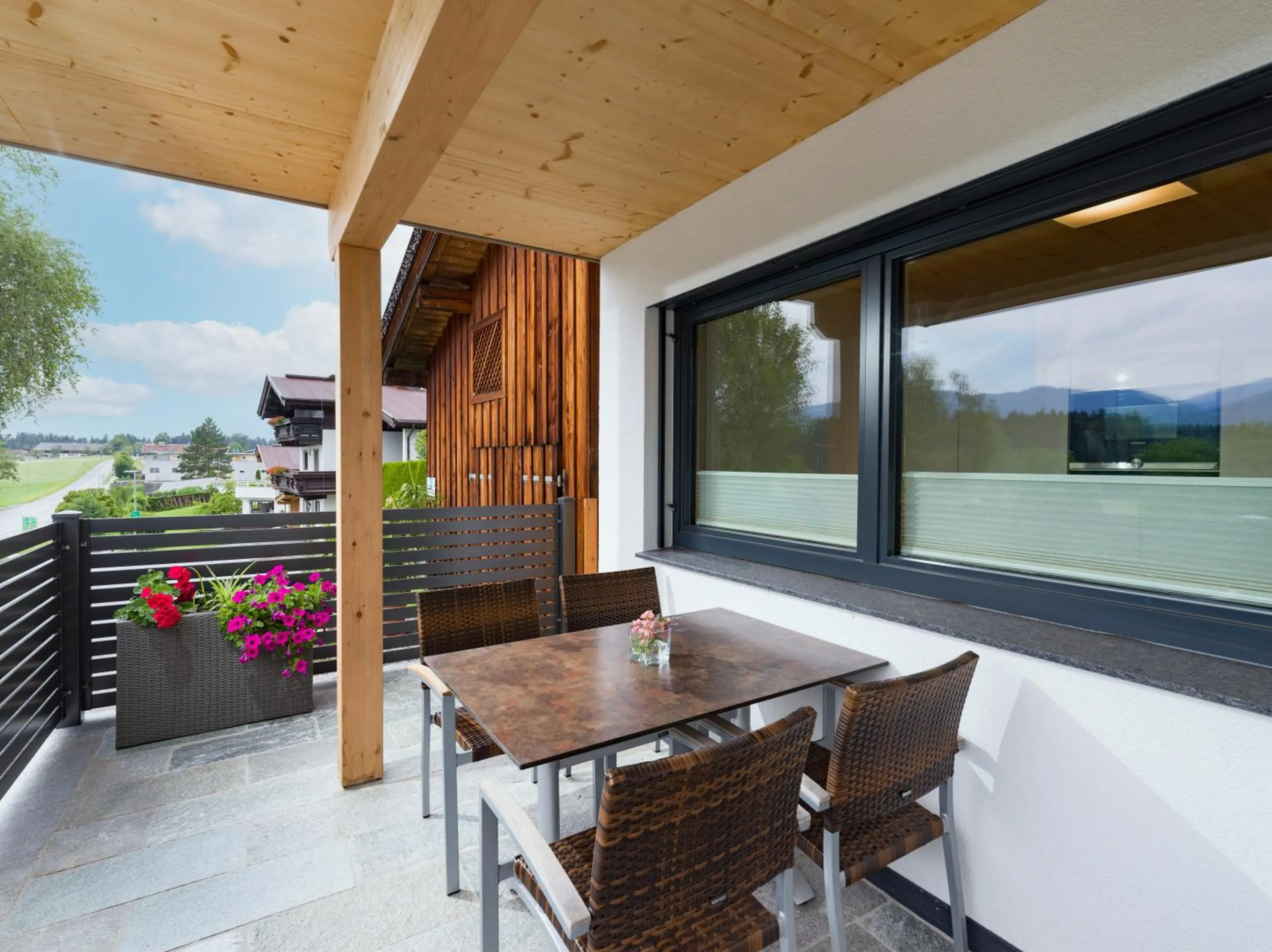 Balcony/Terrace in Hotel Baumgarten & Chalet Baumgarten