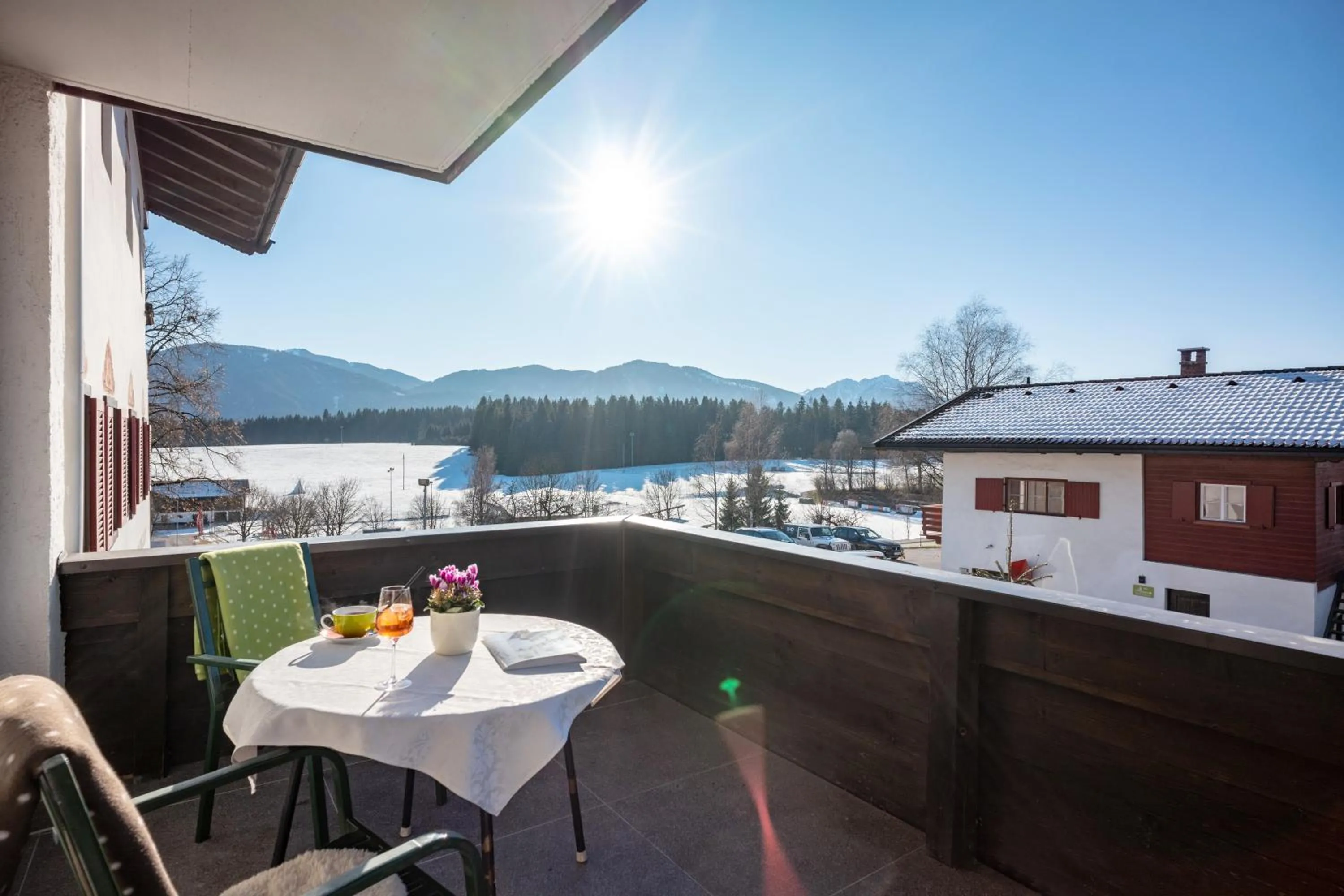 Mountain view in Hotel Baumgarten & Chalet Baumgarten