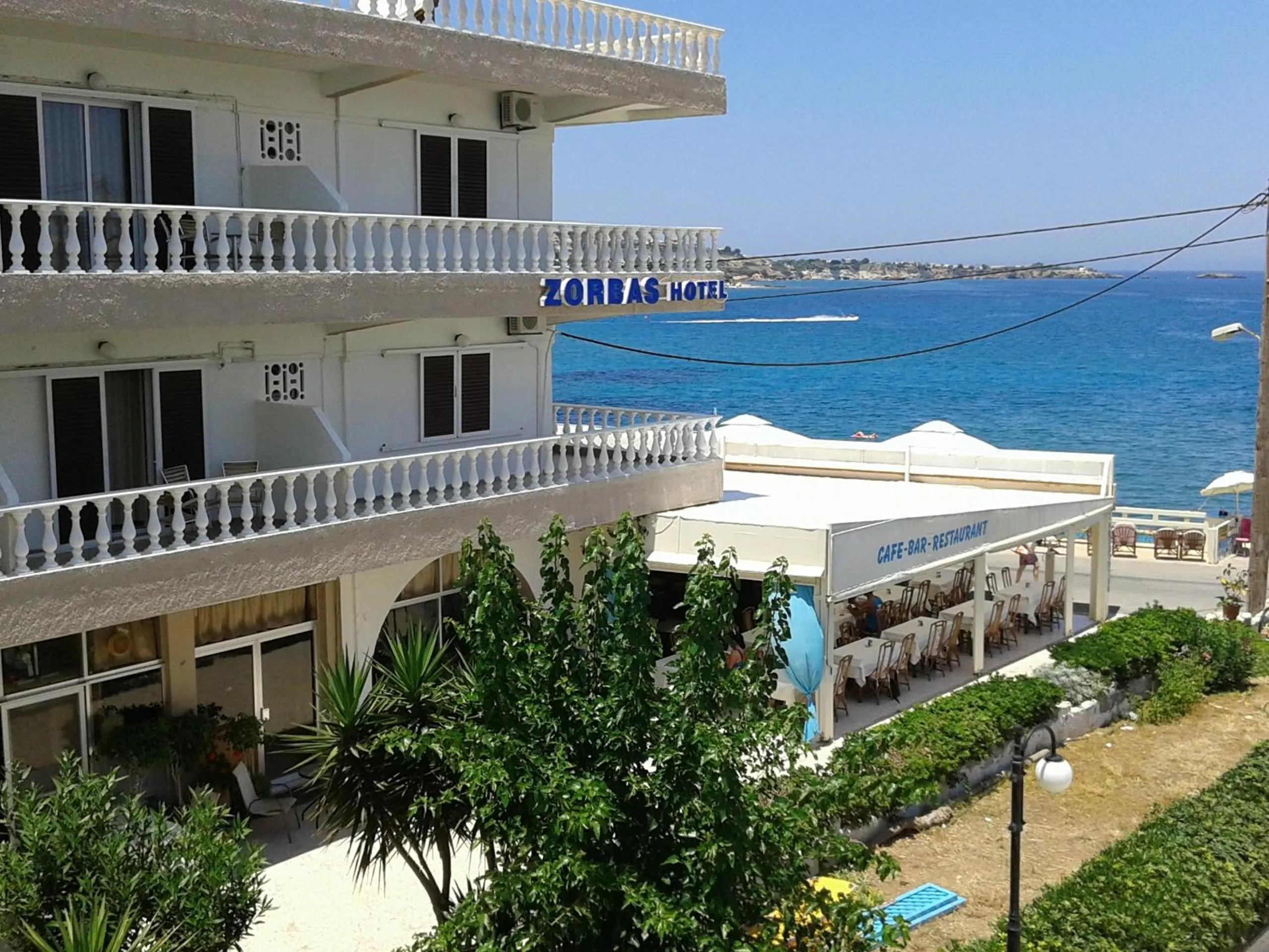 Property building in Zorbas Hotel