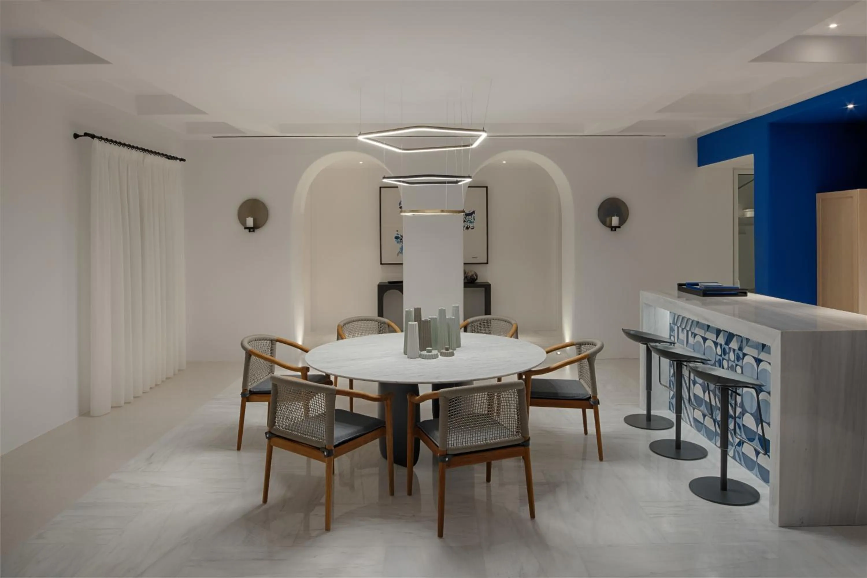 Living room in Mykonos Grand Hotel & Resort