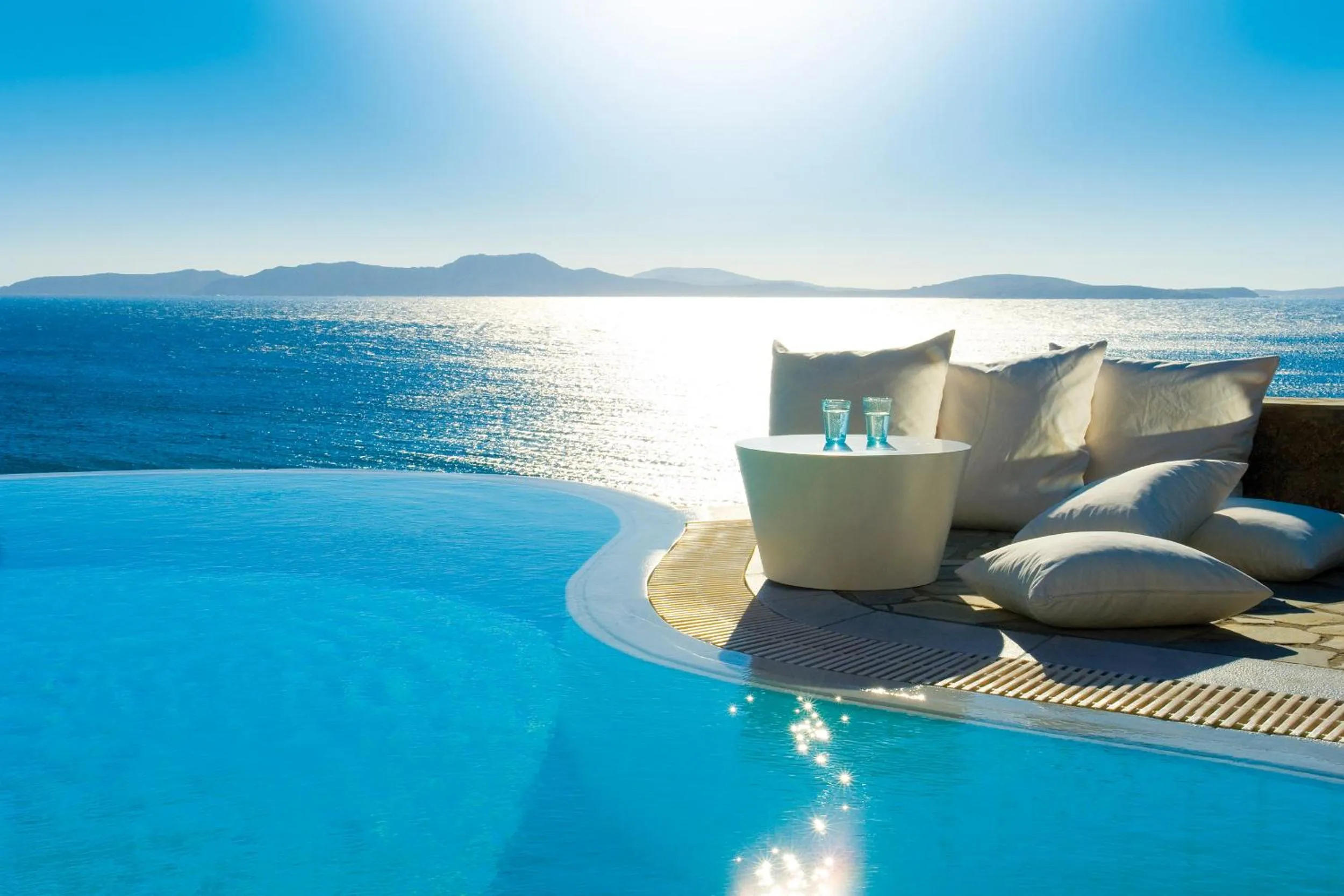 Area and facilities in Mykonos Grand Hotel & Resort