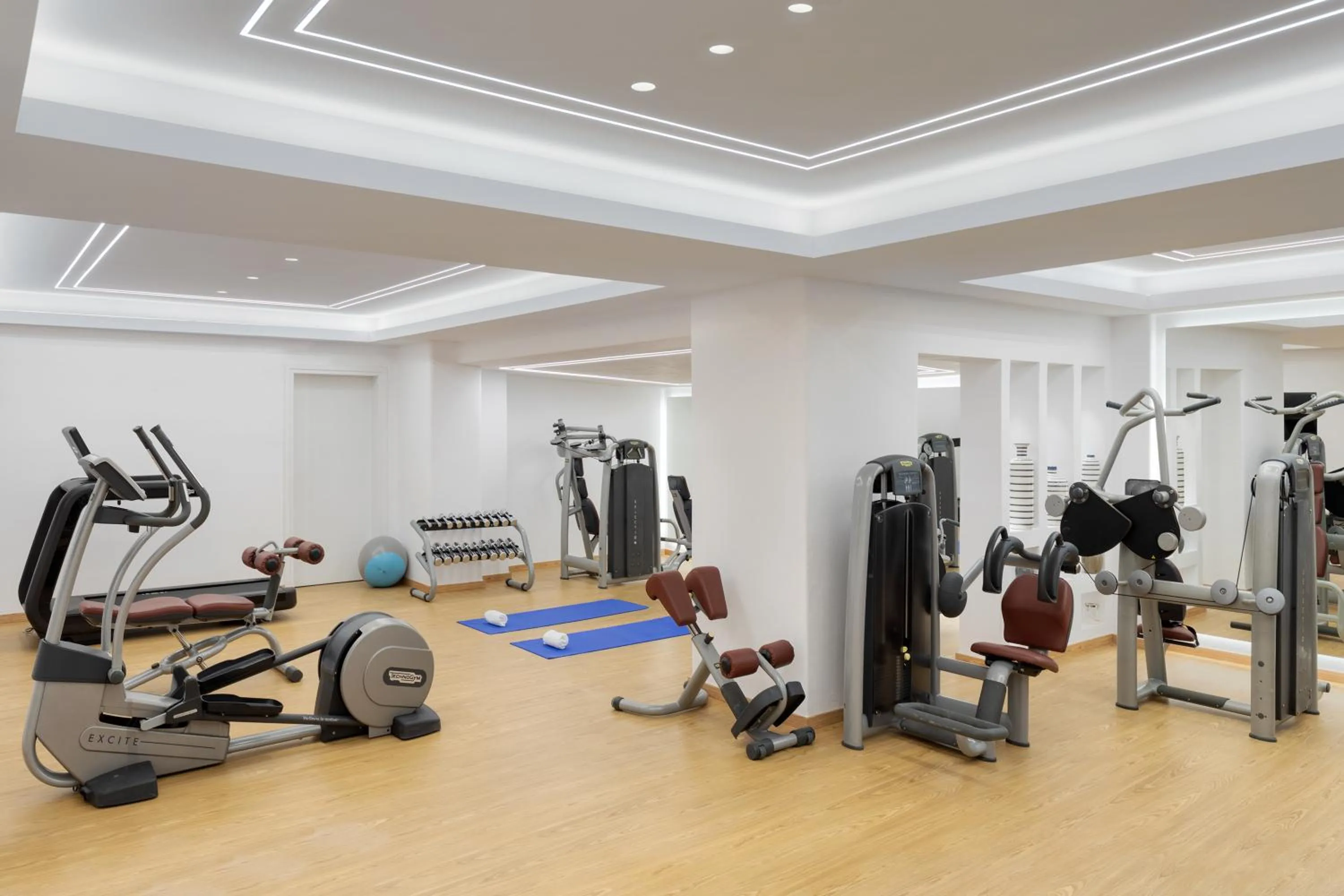 Fitness centre/facilities in Mykonos Grand Hotel & Resort
