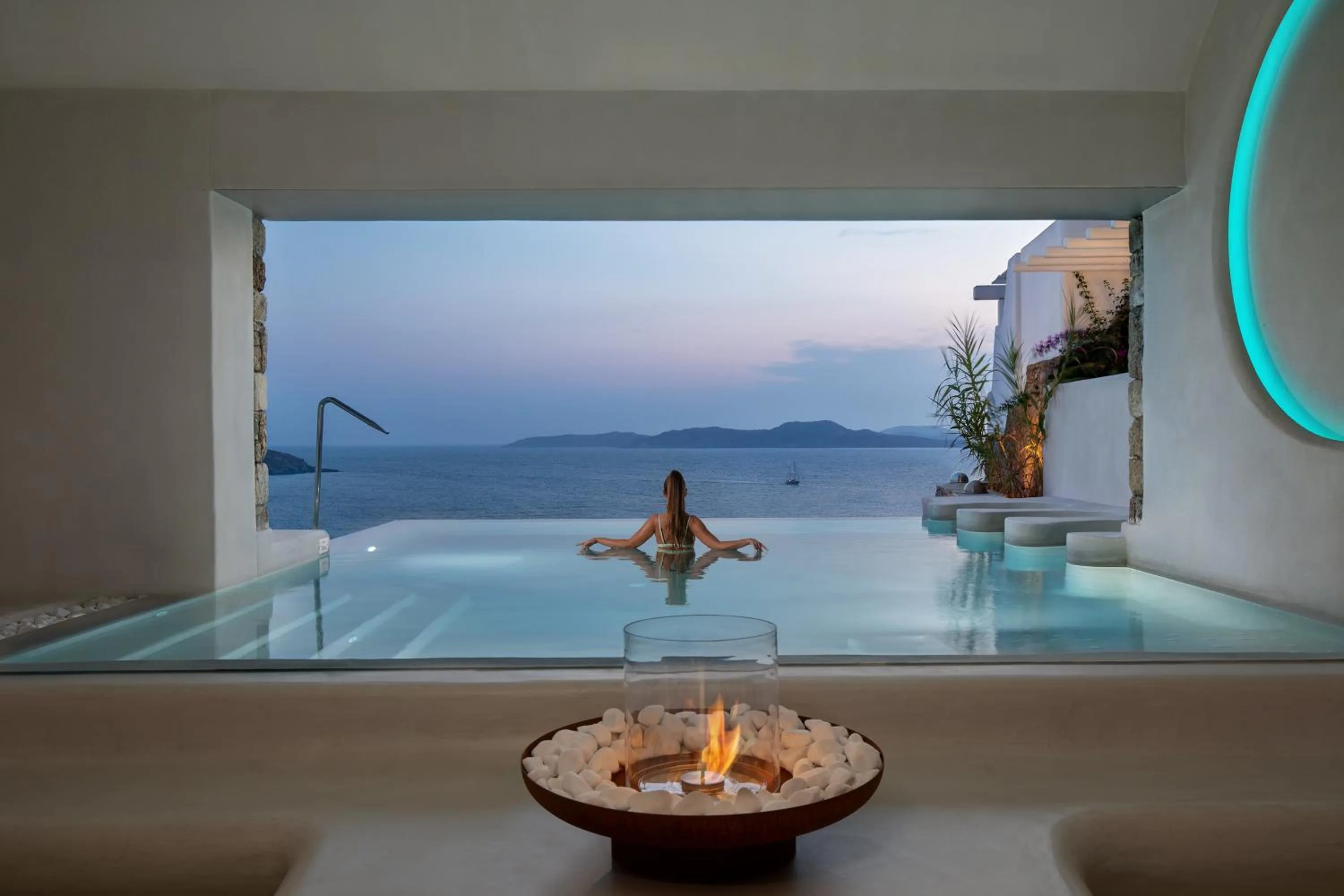 Spa and wellness centre/facilities in Mykonos Grand Hotel & Resort