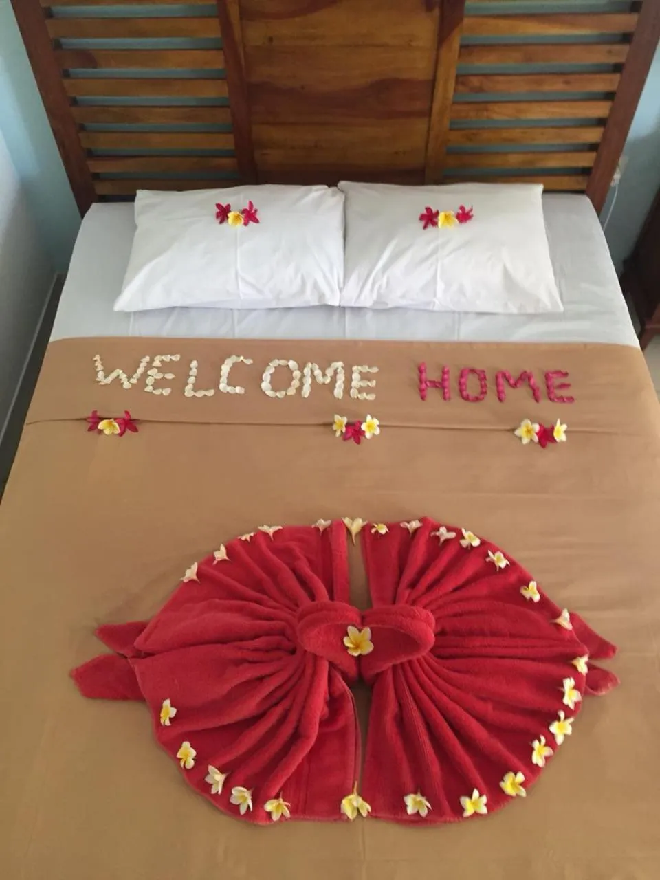 Bed in Medori Putih Homestay