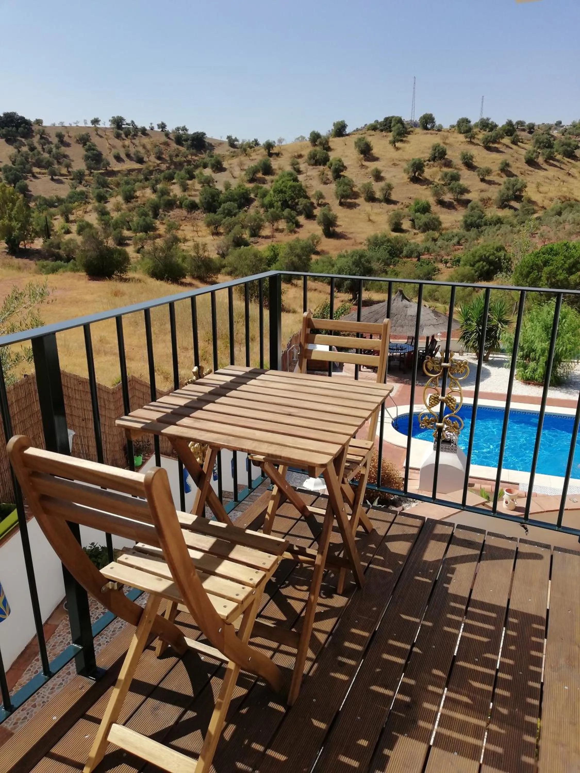 Balcony/Terrace in B&B Casa El Corasueño