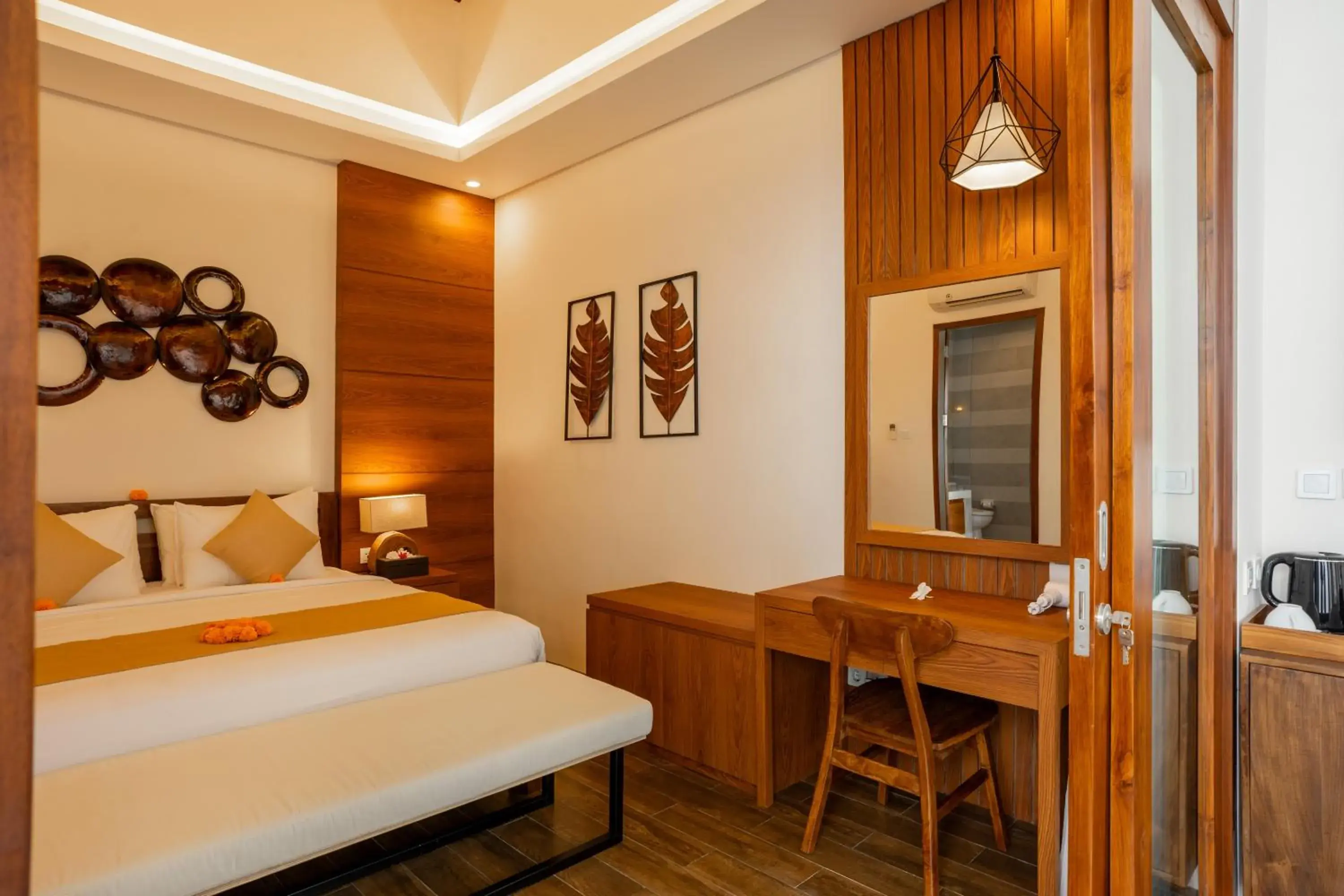 Bed in Freddies Resort & Villas Ubud by Kanaya Hospitality Bed in Freddies Resort & Villas Ubud by Kanaya Hospitality