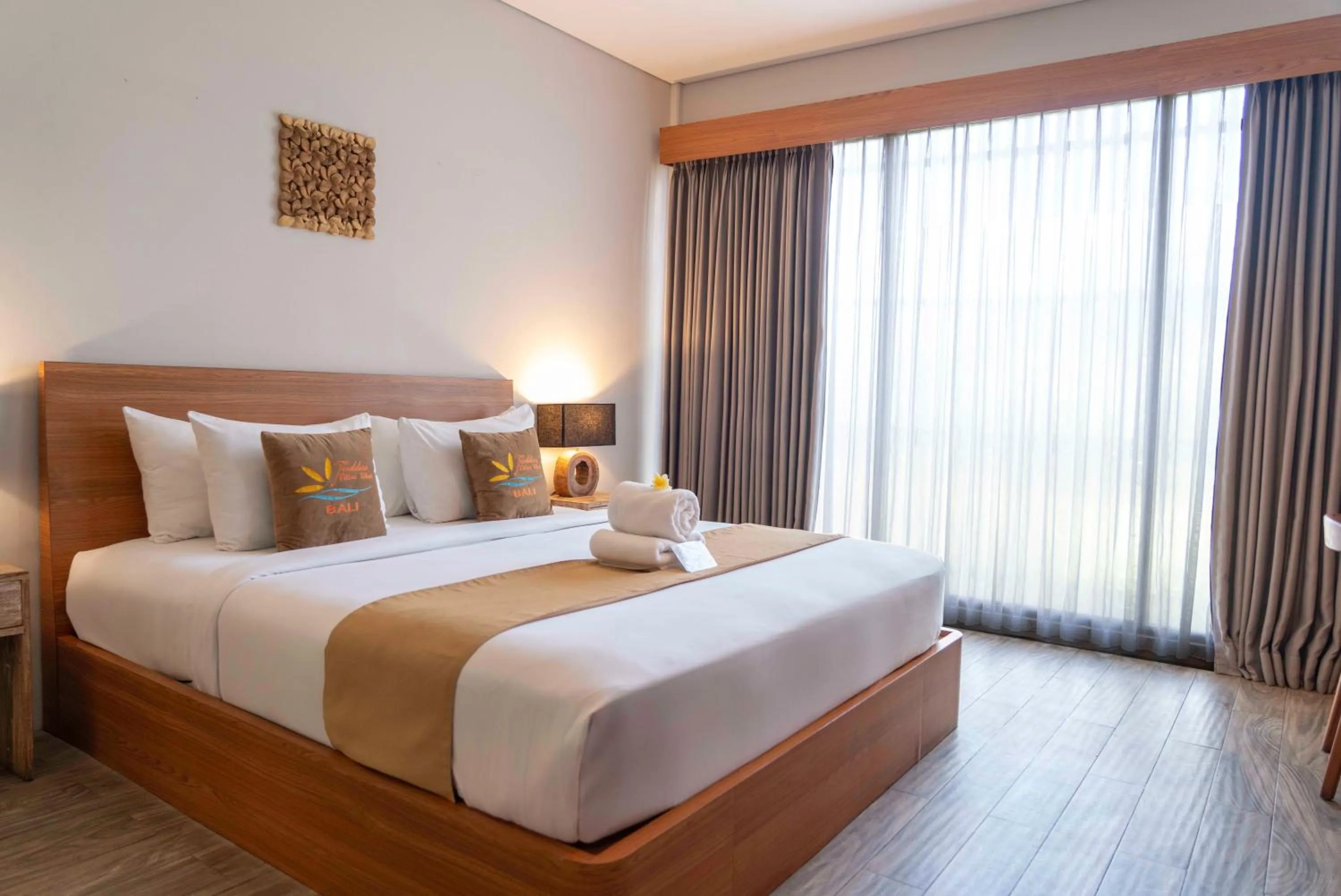 Bedroom, Bed in Freddies Resort & Villas Ubud by Kanaya Hospitality