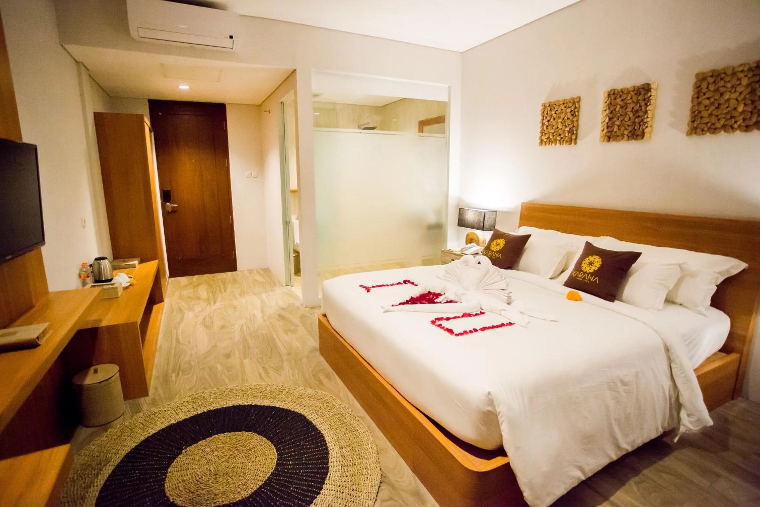 Bedroom, Bed in Freddies Resort & Villas Ubud by Kanaya Hospitality