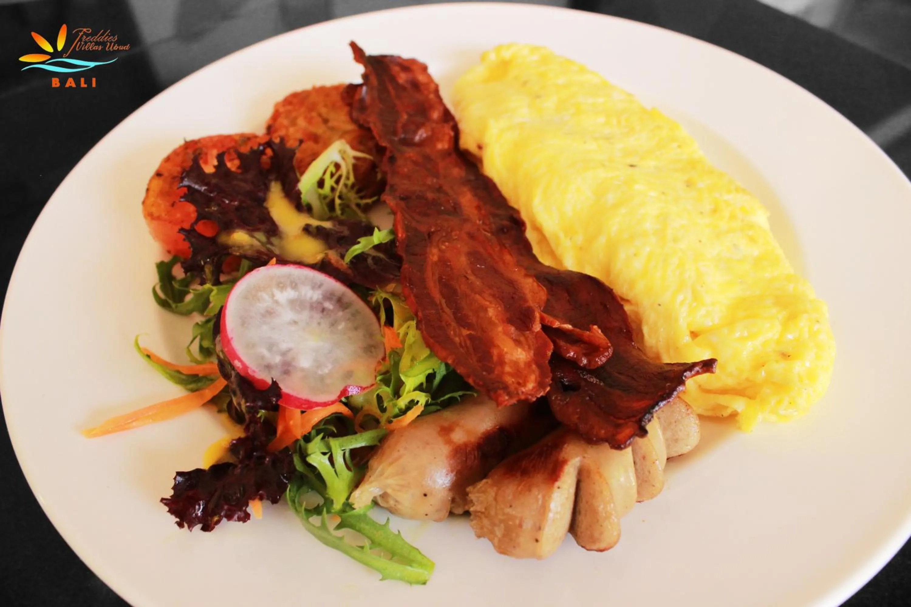 Food in Freddies Resort & Villas Ubud by Kanaya Hospitality