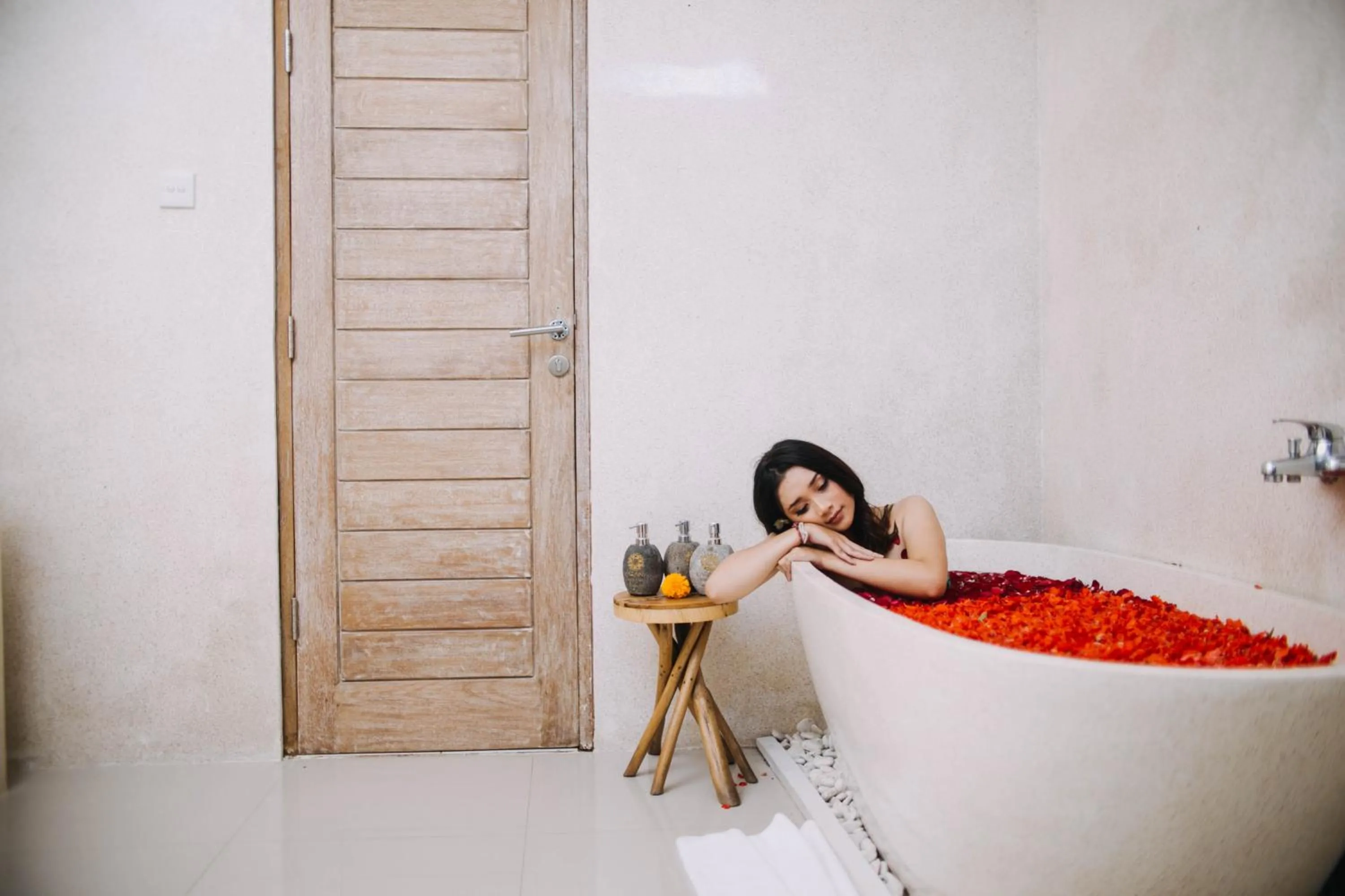 People in Freddies Resort & Villas Ubud by Kanaya Hospitality