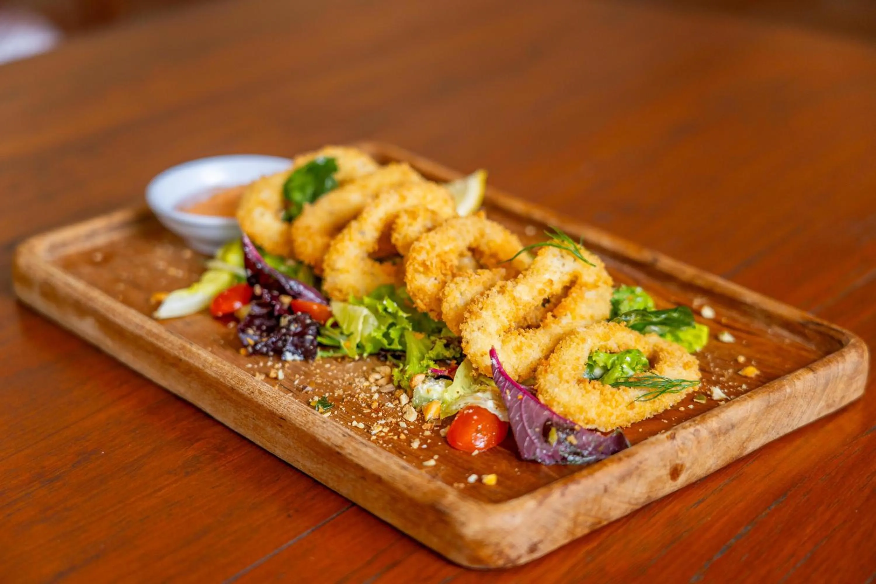 Restaurant/places to eat in Freddies Resort & Villas Ubud by Kanaya Hospitality