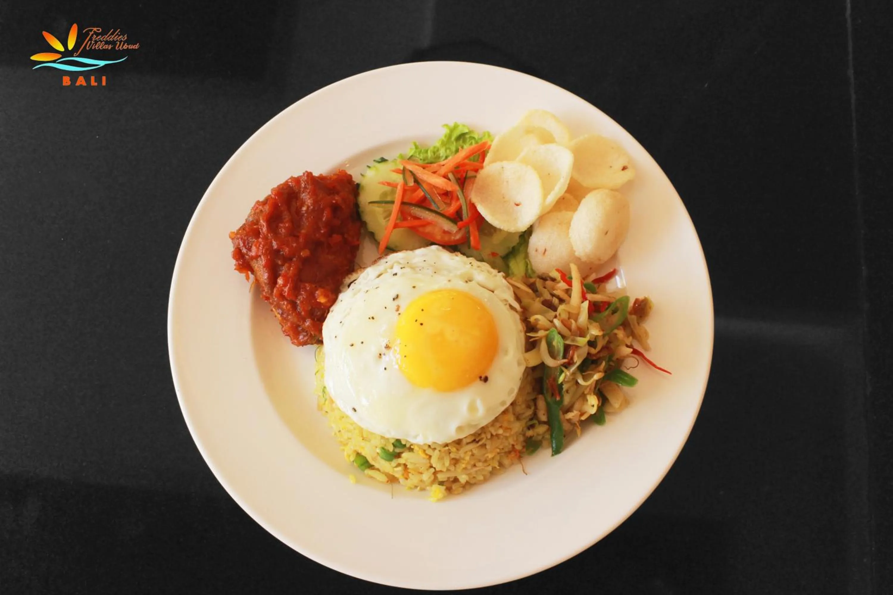 Food in Freddies Resort & Villas Ubud by Kanaya Hospitality